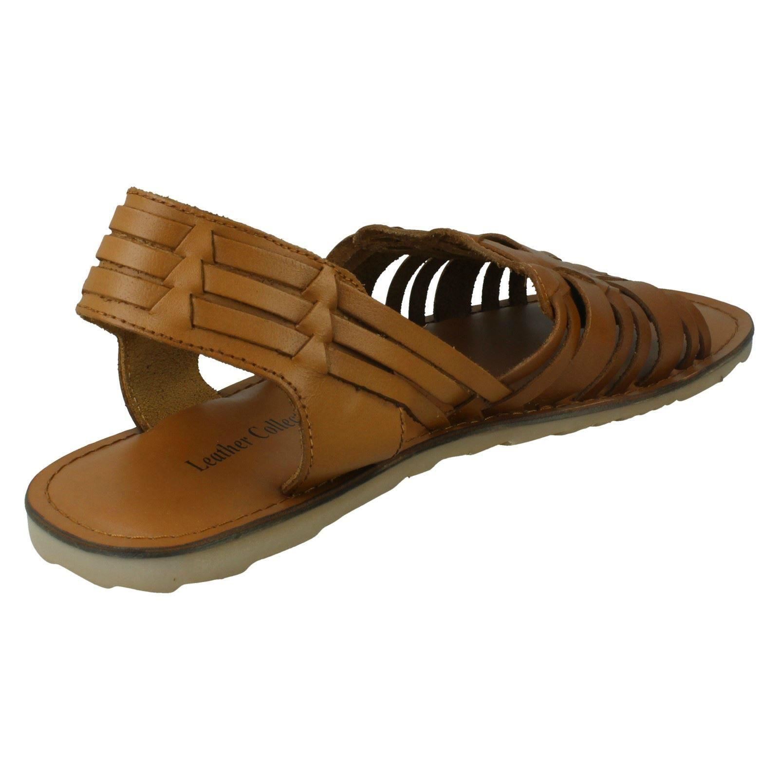 Mens Leather Collection Slingback Sandals - Picture 15 of 19