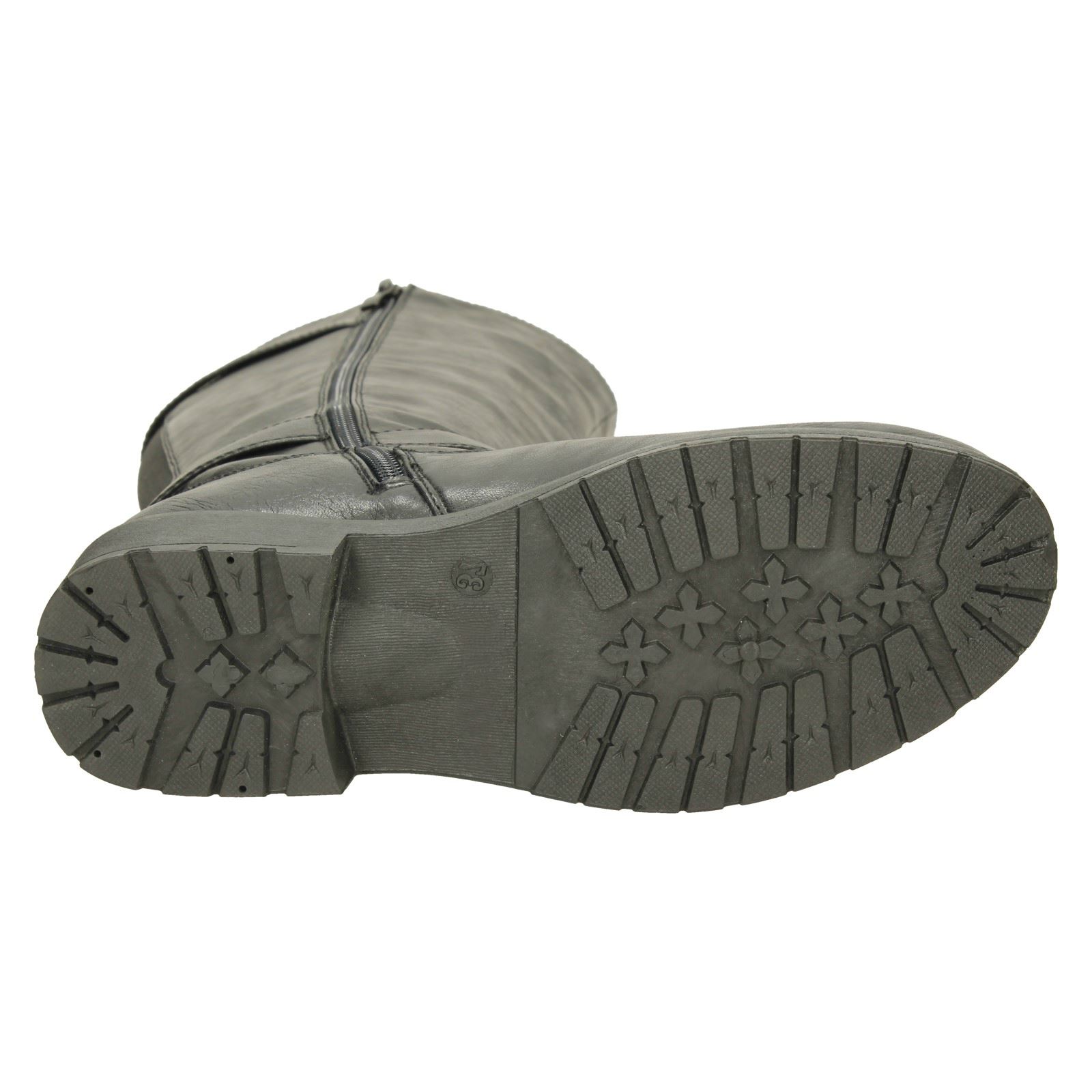 earth knee high boots