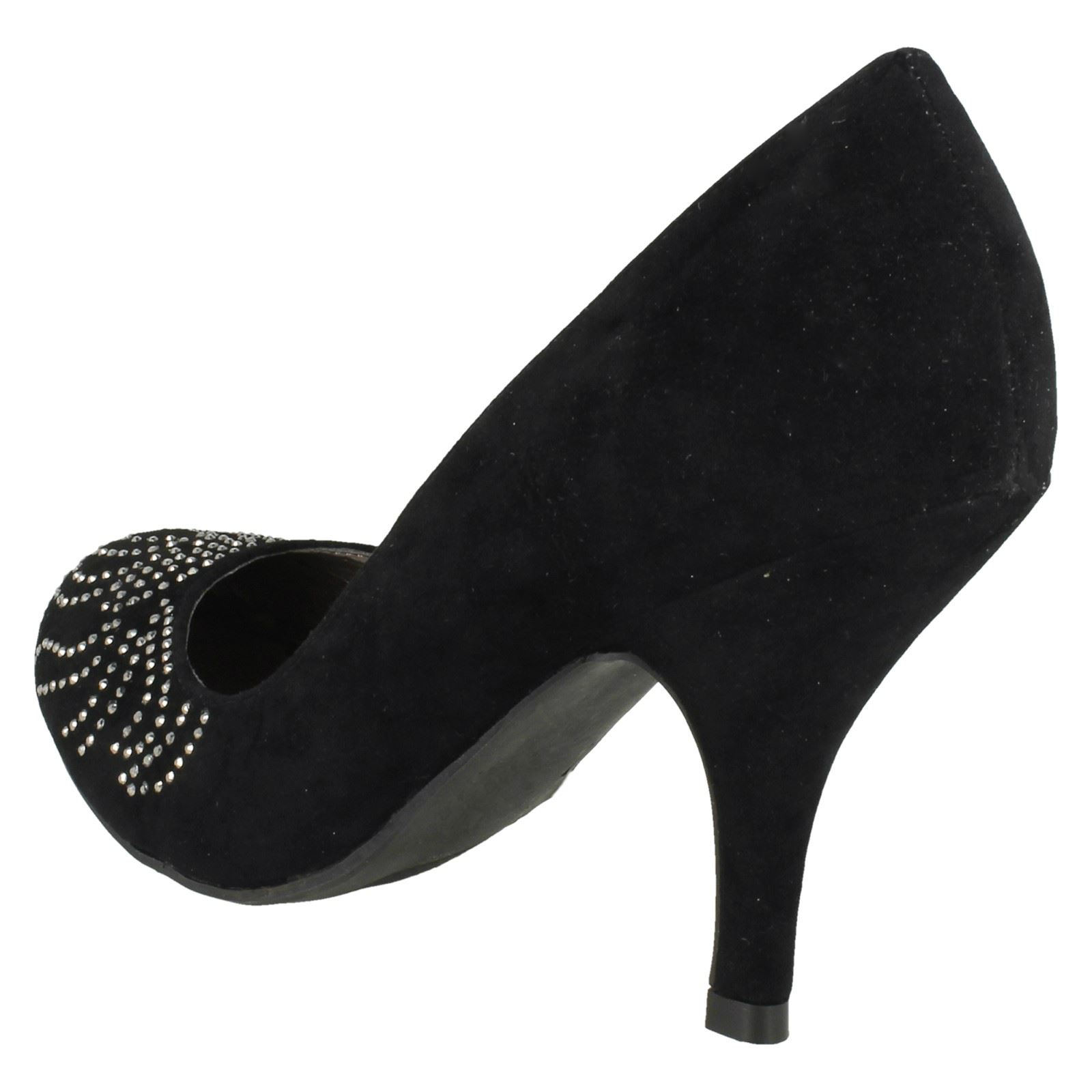 Zapatos de corte para dama Anne Michelle con patrón de diamante - Imagen 25 de 36