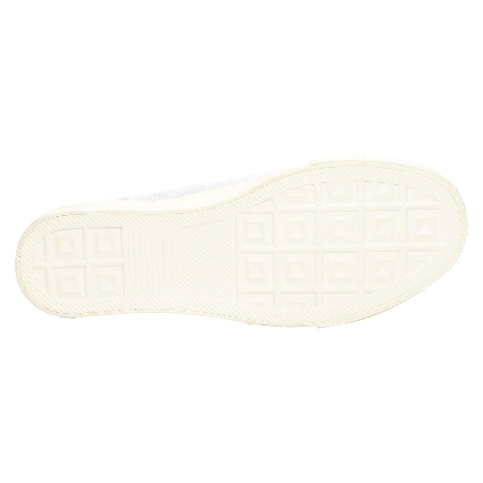 Ladies Spot On Pearl - Strap Trainers F8R0359 - Picture 17 of 28