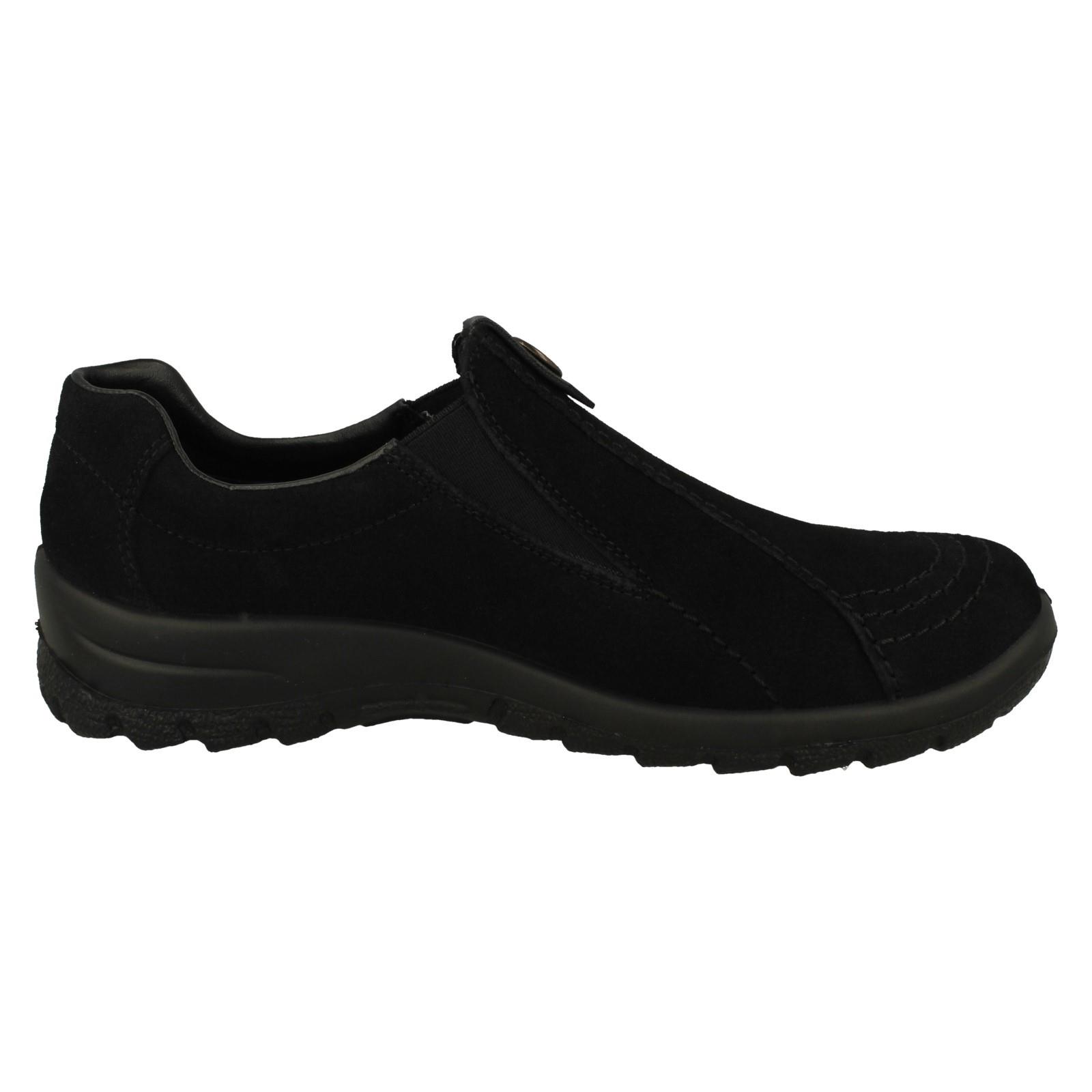 Scarpe slip on donna Rieker casual con dettaglio gusset L7171 - Foto 7 di 10