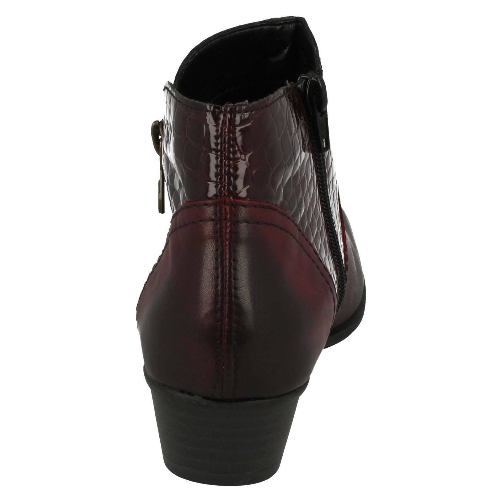 Damas Remonte Tacón Alto Tobillo botas D3574 D3574 D3574 3e8ed5 Damas Remonte Tacón Alto Tobillo botas D3574 D3574 D3574 3e8ed5
