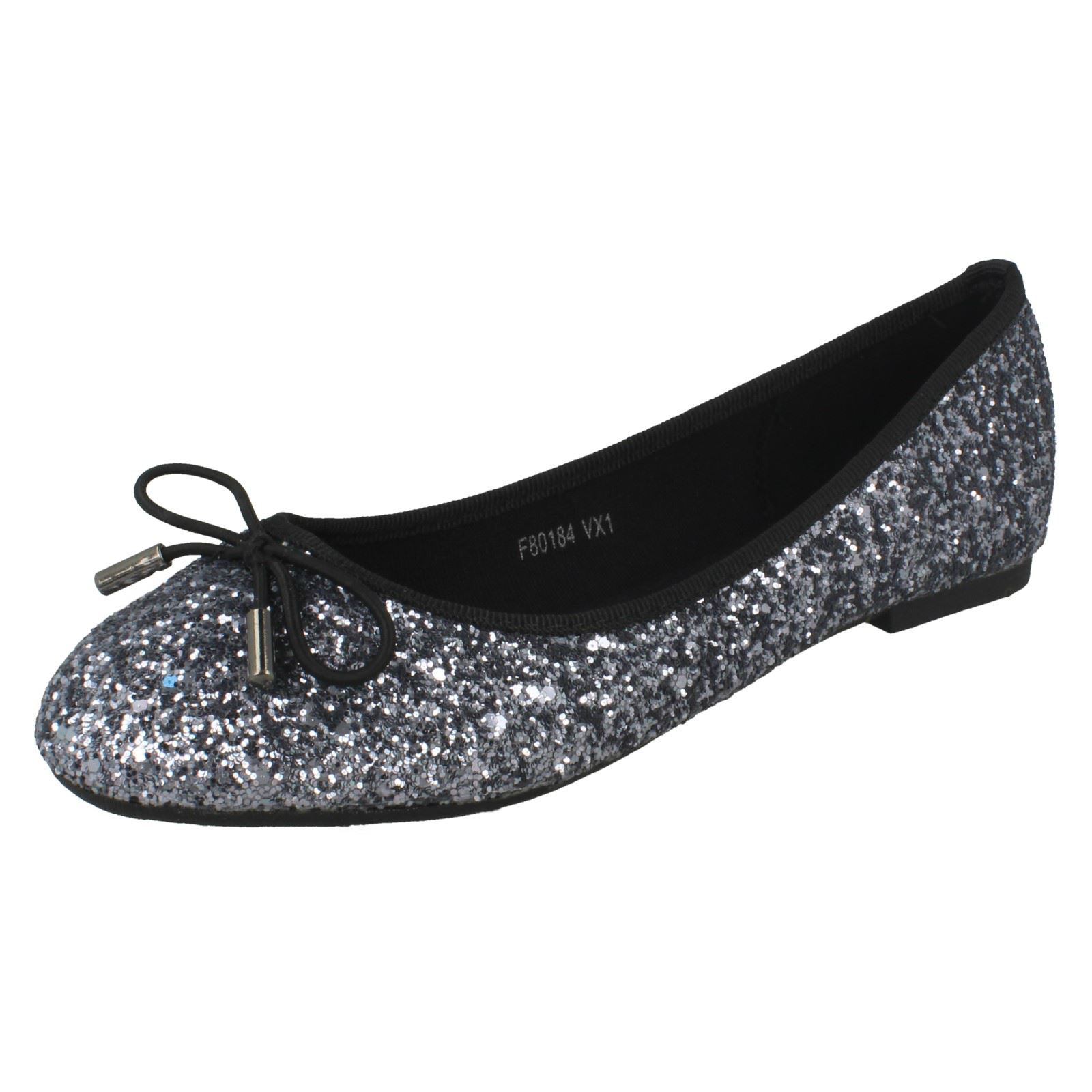 'Zapatos' de bailarina brillante para damas Anne Michelle - Imagen 20 de 64