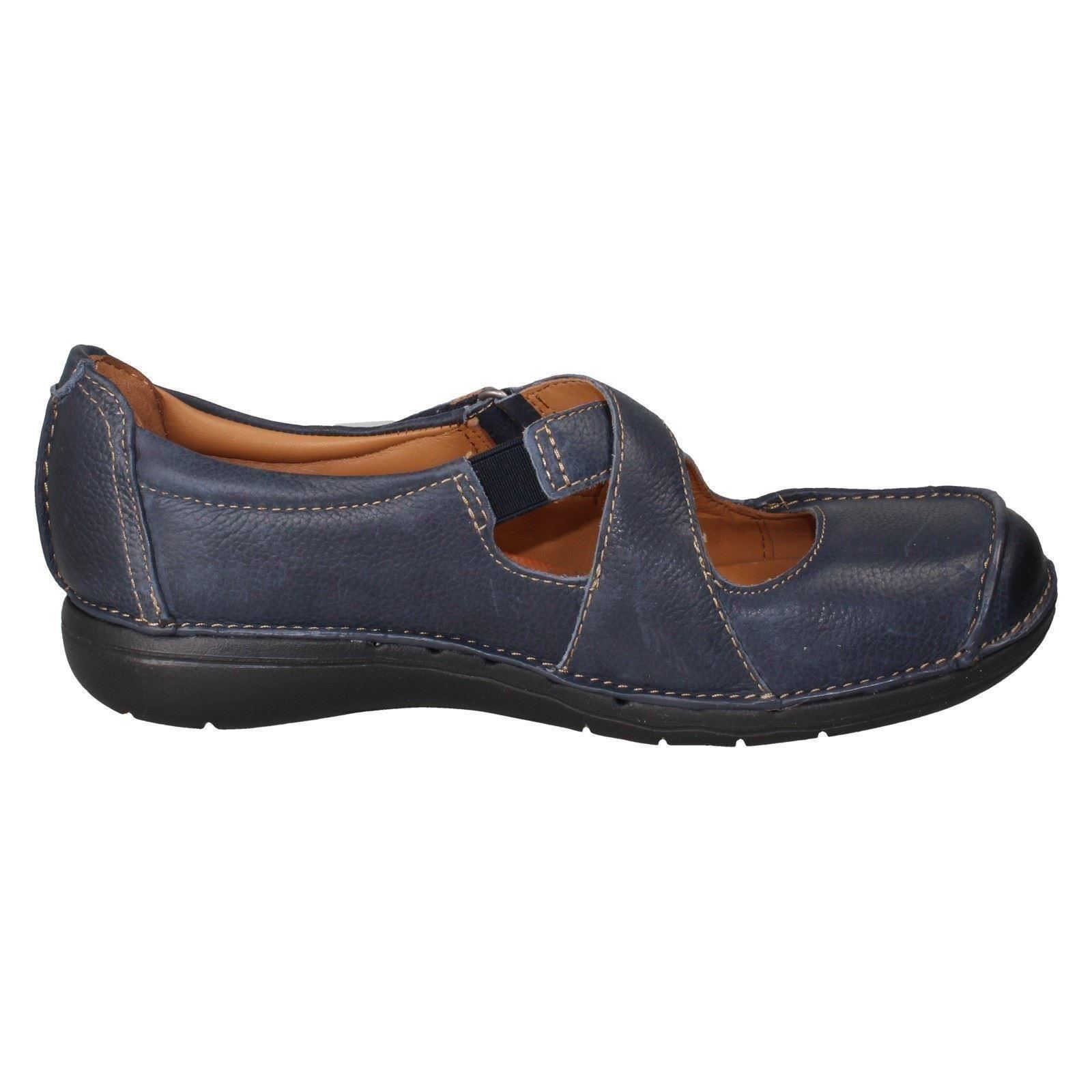 "Zapatos informales con gancho y bucle para damas sin estructura de Clarks ""Correa sin bucle"" - Imagen 18 de 19