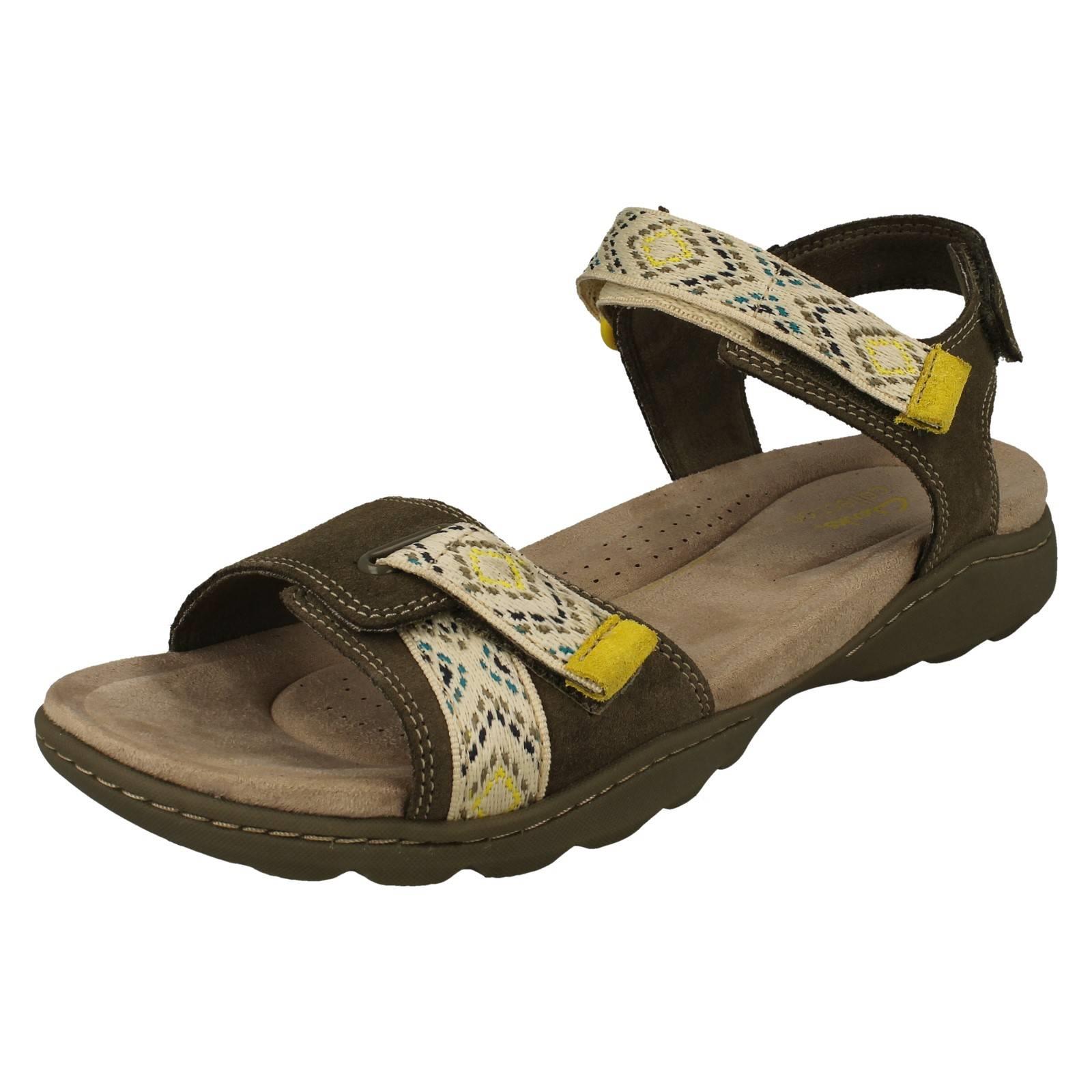 Sandalias Clarks Para Damas Con Correas Ajustables Amanda Sprint - Picture 11 of 19