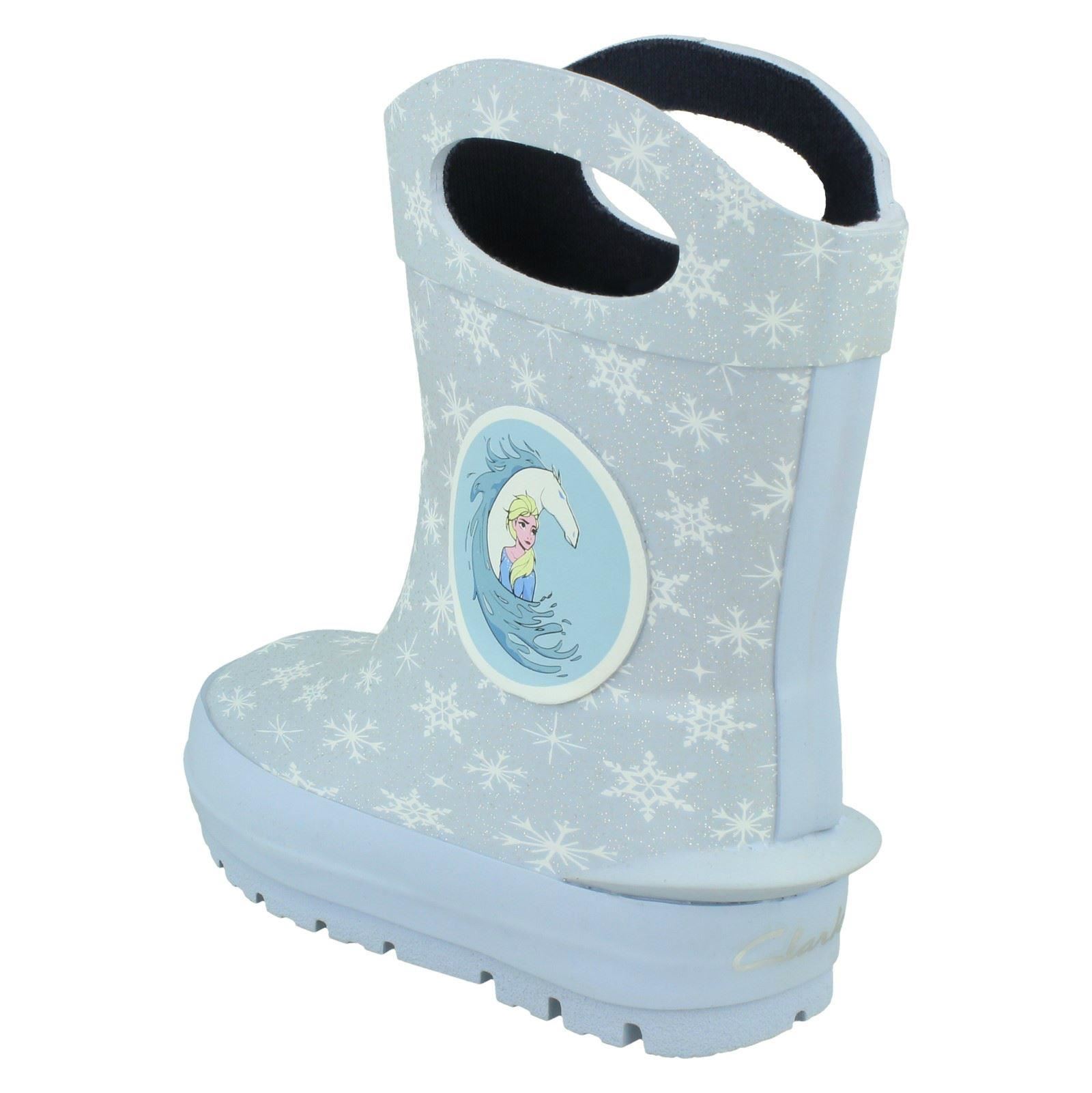 clarks childrens wellington boots