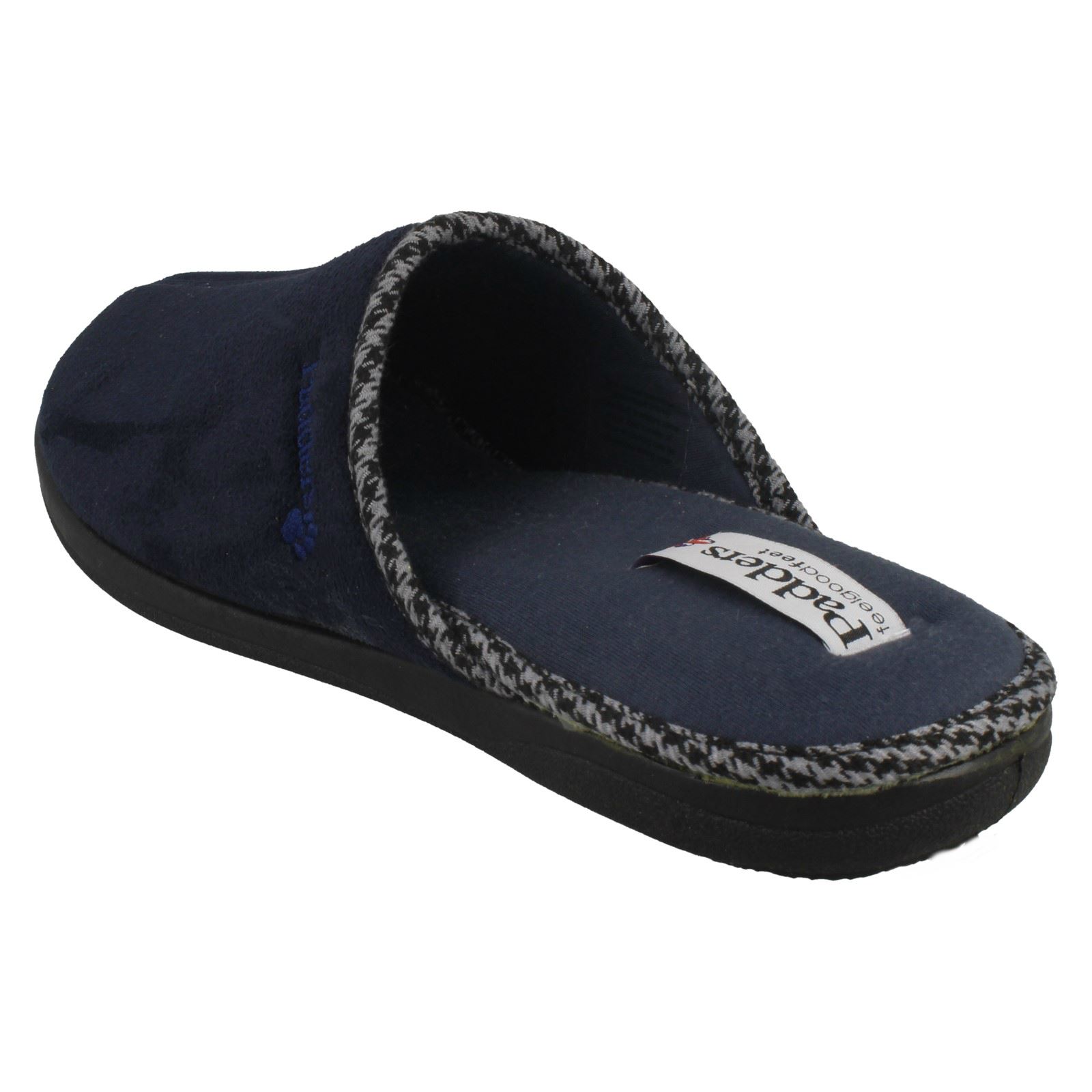 Mens Padders Memory Foam Casual Slippers 'Luke' - Picture 12 of 19
