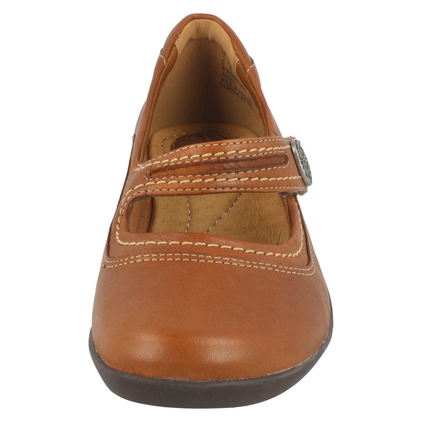 Ladies Clarks Casual Hook & & & Loop Comfort Everyday Leather Flats Ordell Becca 6c6c92 Ladies Clarks Casual Hook & & & Loop Comfort Everyday Leather Flats Ordell Becca 6c6c92