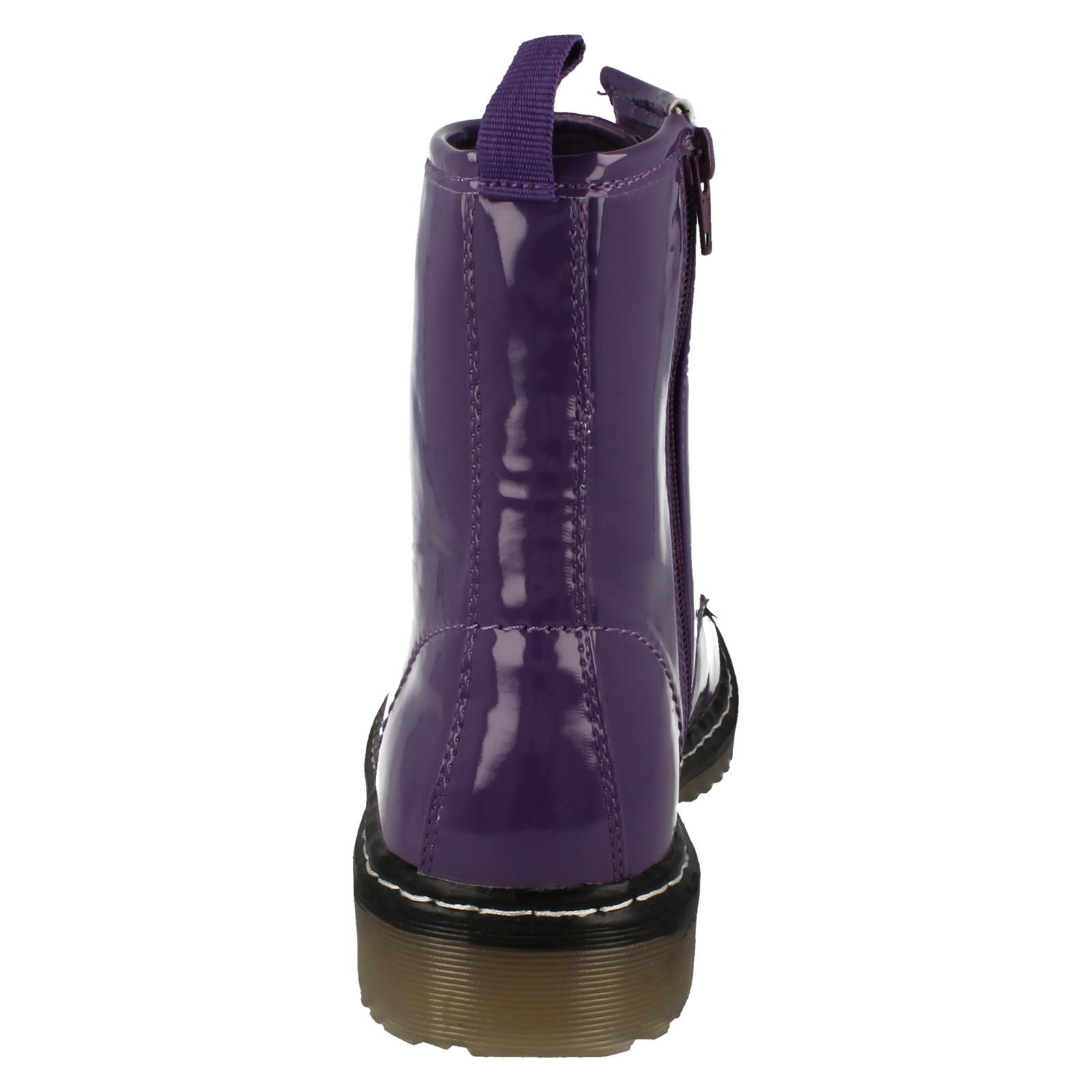 Girls Spot On Doc Martin Styled Boots eBay