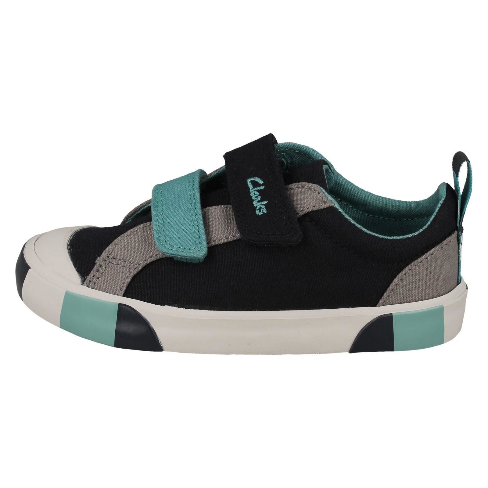 Kinder Clarks Muster detaillierte Canvas Schuhe *Foxing Lo* - Bild 30 von 37