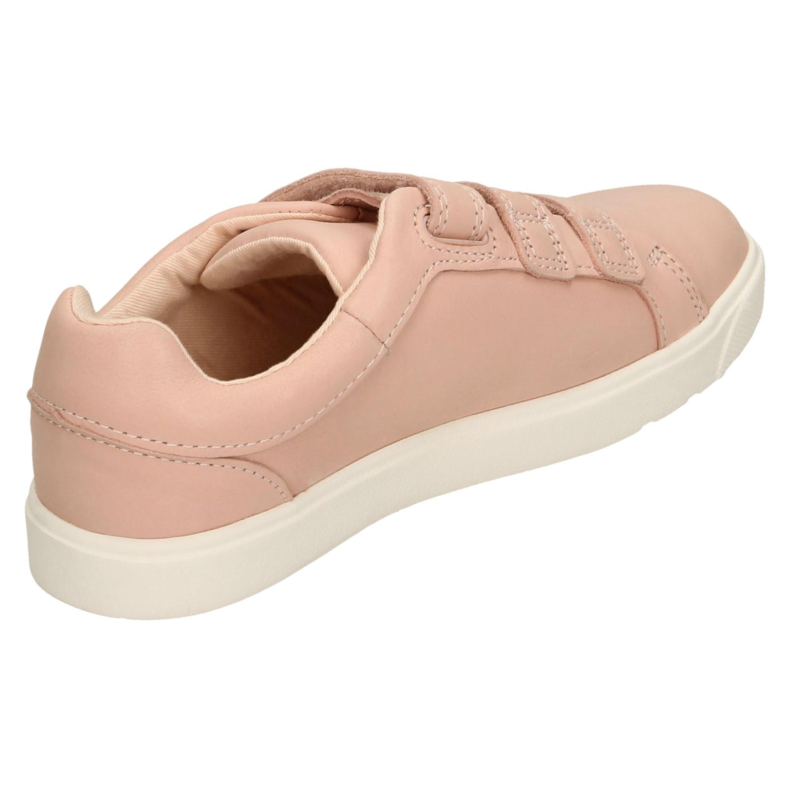 Childrens Unisex Clarks Hook & Loop Trainers City Oasis Lo K - Picture 15 of 19