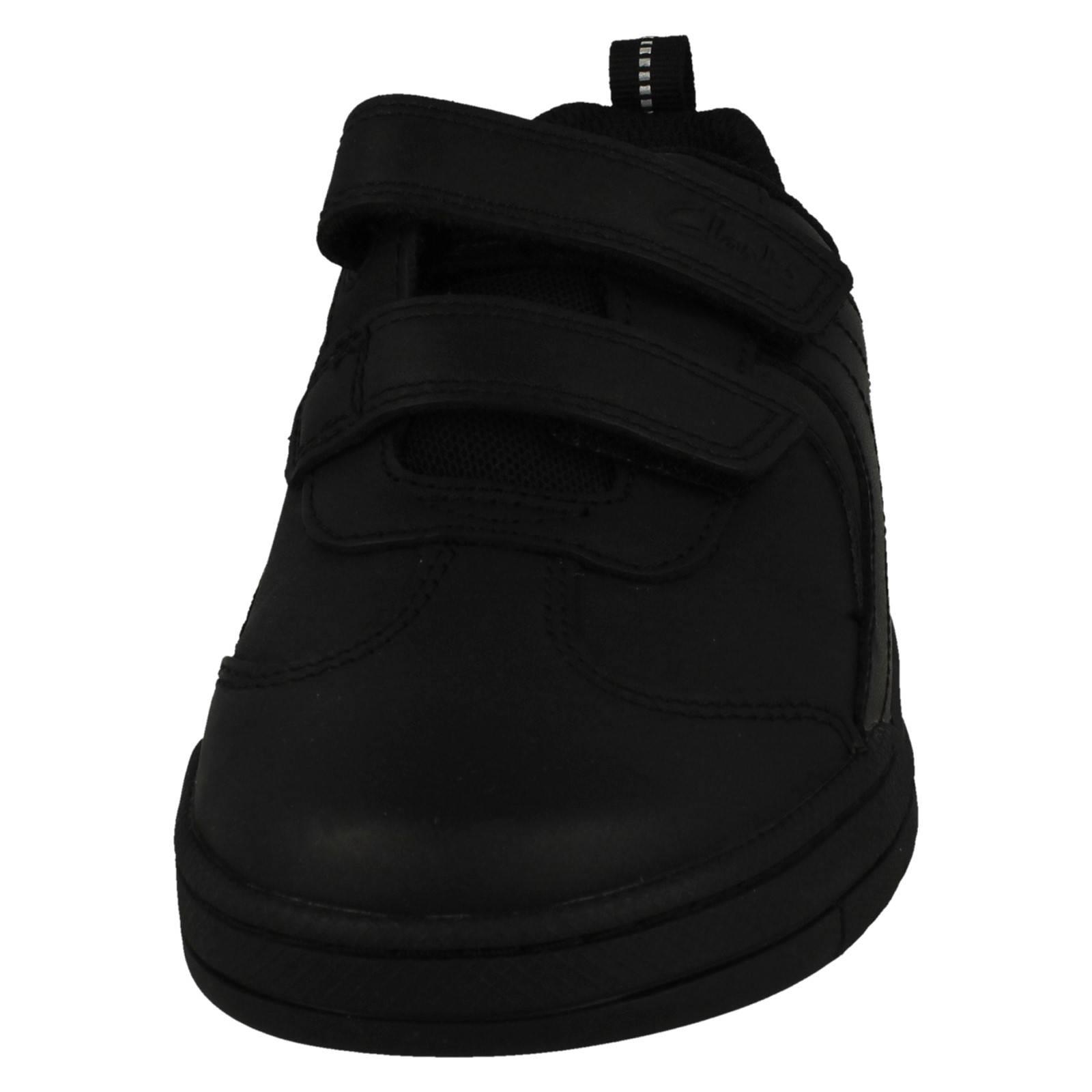 Zapatos escolares con cierre de gancho y bucle para niños Clarks Kick Pace K - Imagen 5 de 10