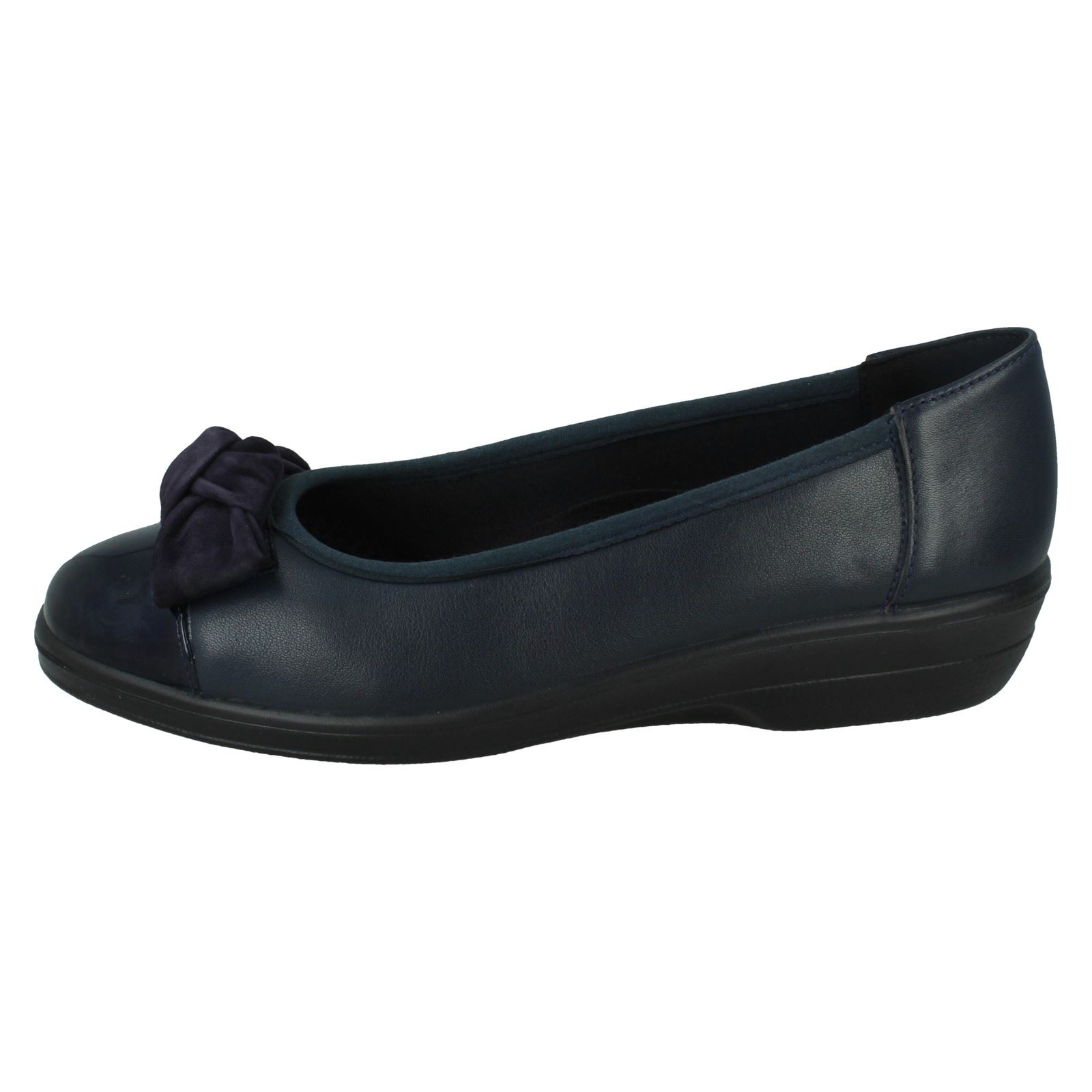 Ladies Padders Slip On Wedge Shoes Orient - Picture 21 of 28