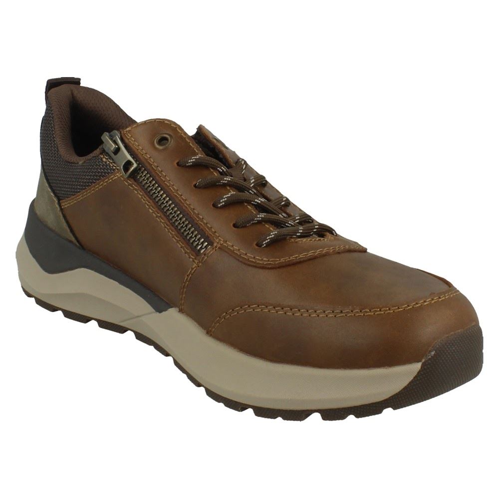 Zapatos informales inteligentes Rieker extra anchos con cremallera y cordones para hombre: 06000 - Imagen 8 de 10