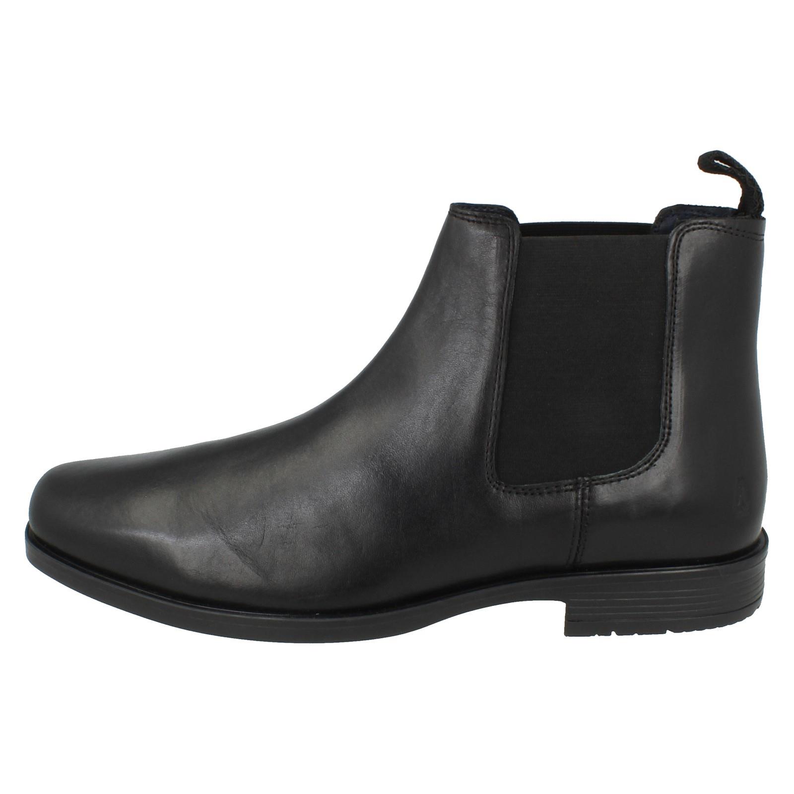 Bottes Chelsea En Cuir Élastiques Pour Hommes : Brennan - Picture 3 of 10