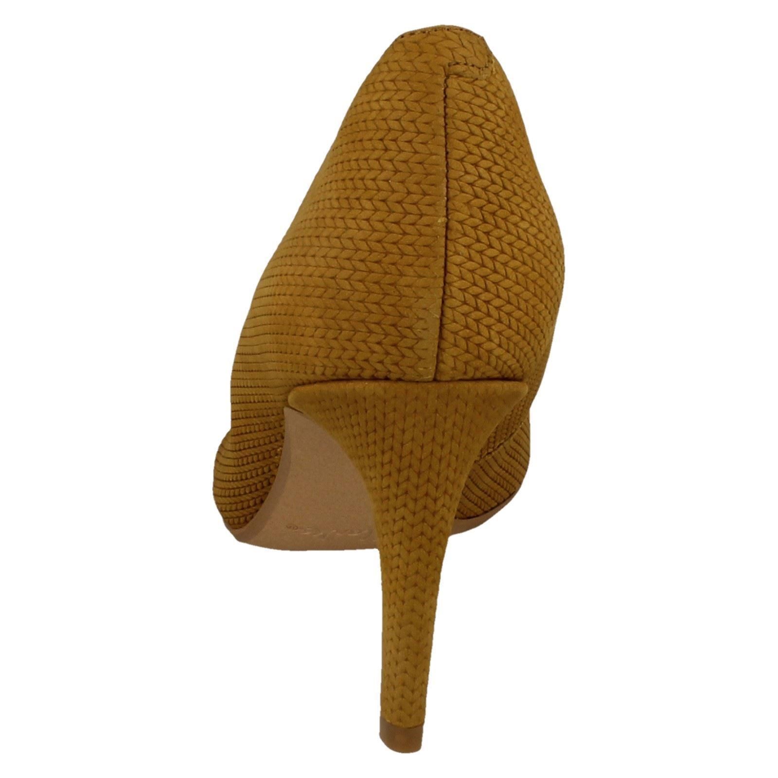 Damas Clarks Puntera Redondada Inteligentes Sin Cordones Cuero Corte Zapatos Laina Rae - Imagen 14 de 19