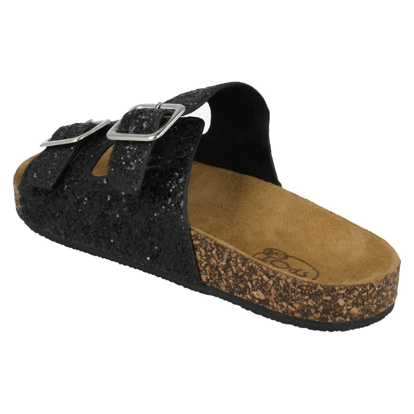 Mädchen Spot On Glitzer "Sandalen" - Bild 4 von 37