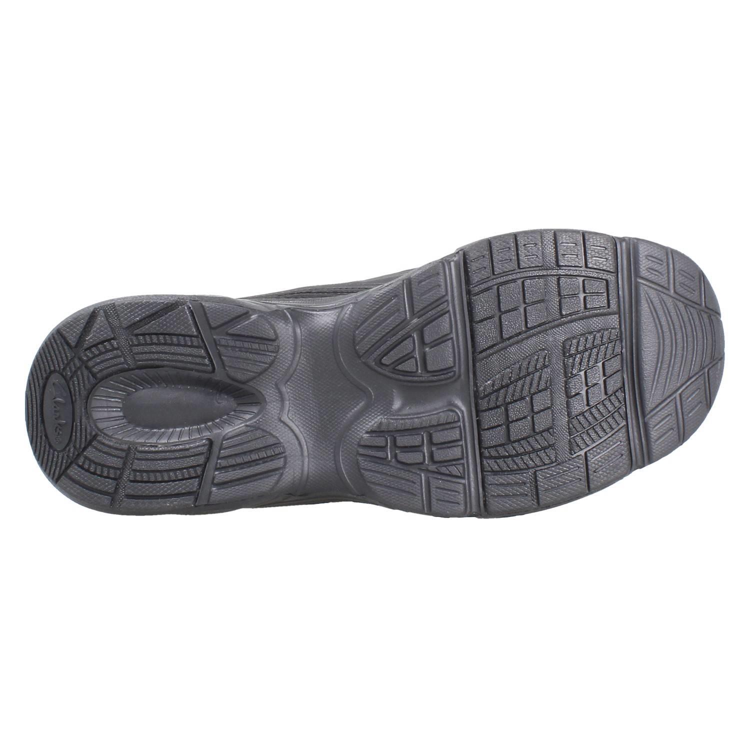 Niños Clarks Ligero Acolchado Encaje Elástico Sporty Zapatillas Crafton Move K - Imagen 10 de 10