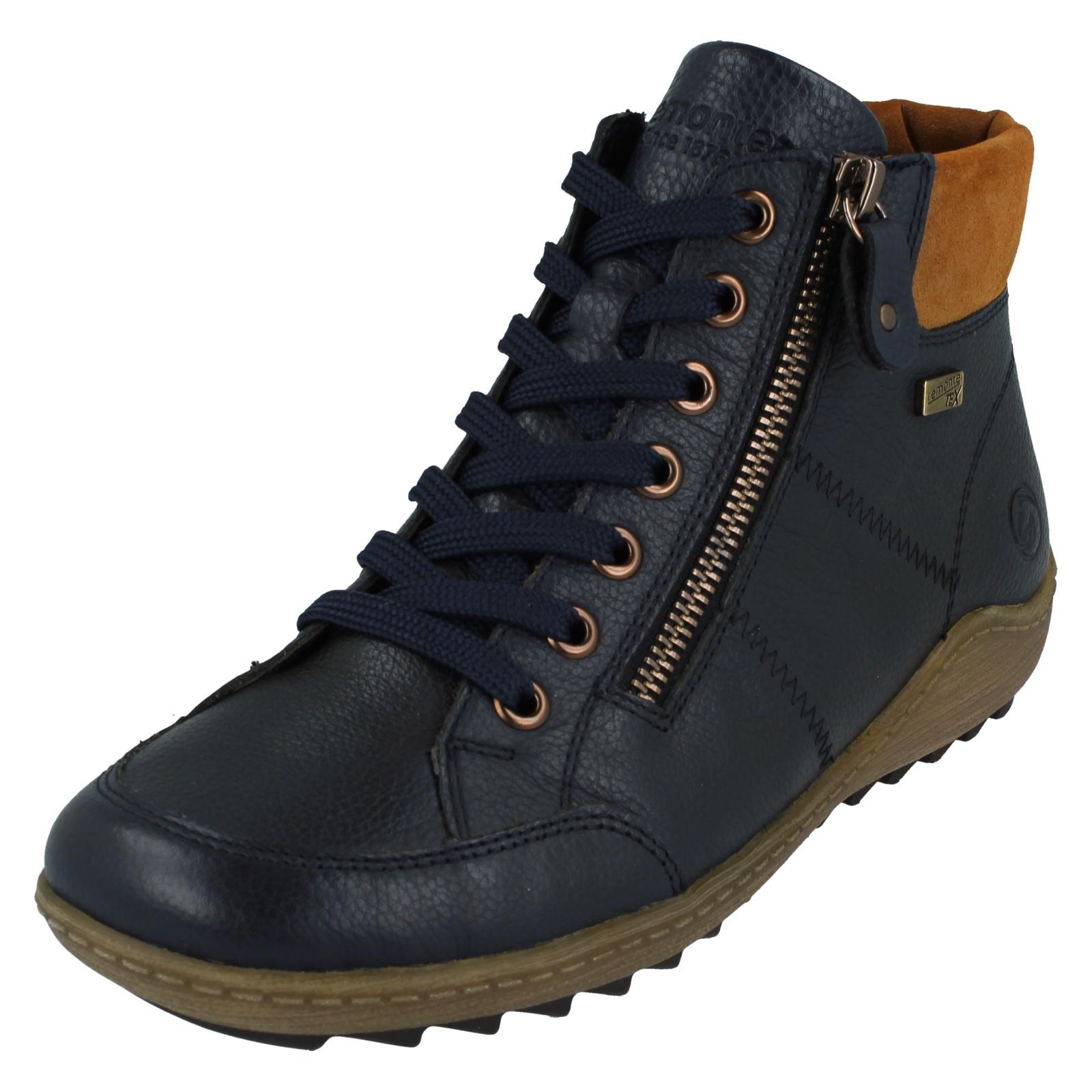 Ladies Remonte Ankle Boots With Remonte Tex 'R1457' - Picture 2 of 10