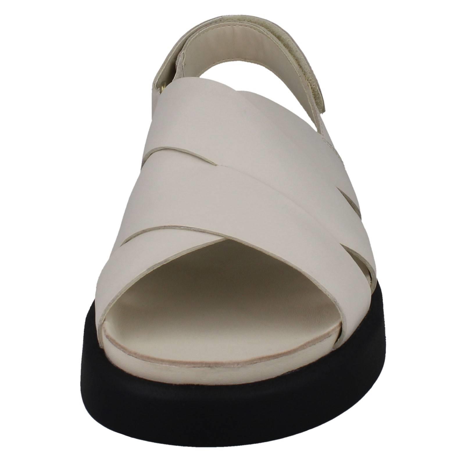 Damen Clarks Gepolstert Leather Kreuz Über Riemchensandalen; Aristella Sonne - Bild 18 von 19