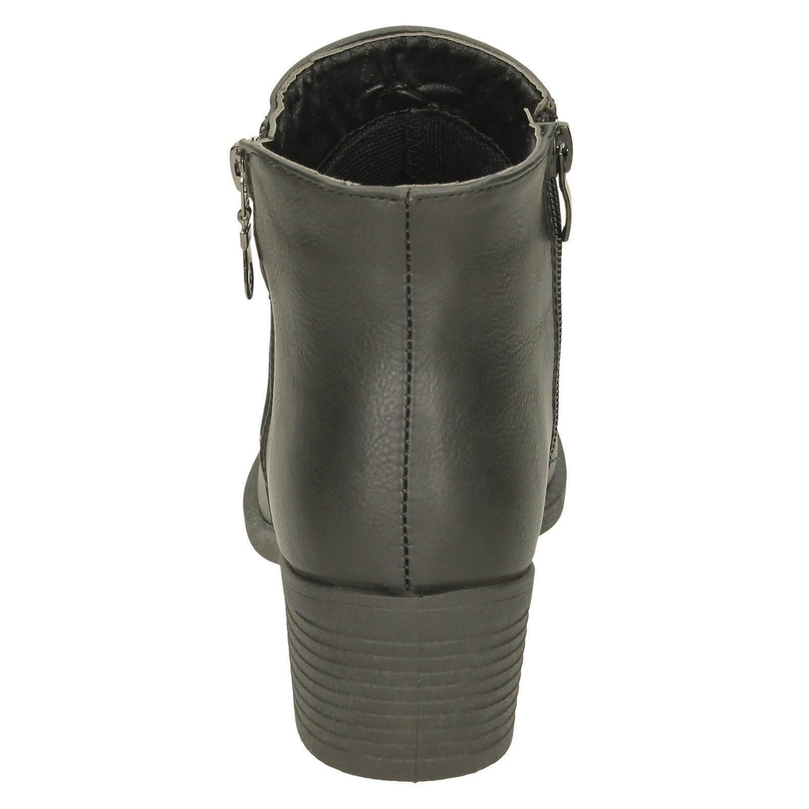 Botas al tobillo informales de tacón medio para dama F5R0736 - Imagen 5 de 19