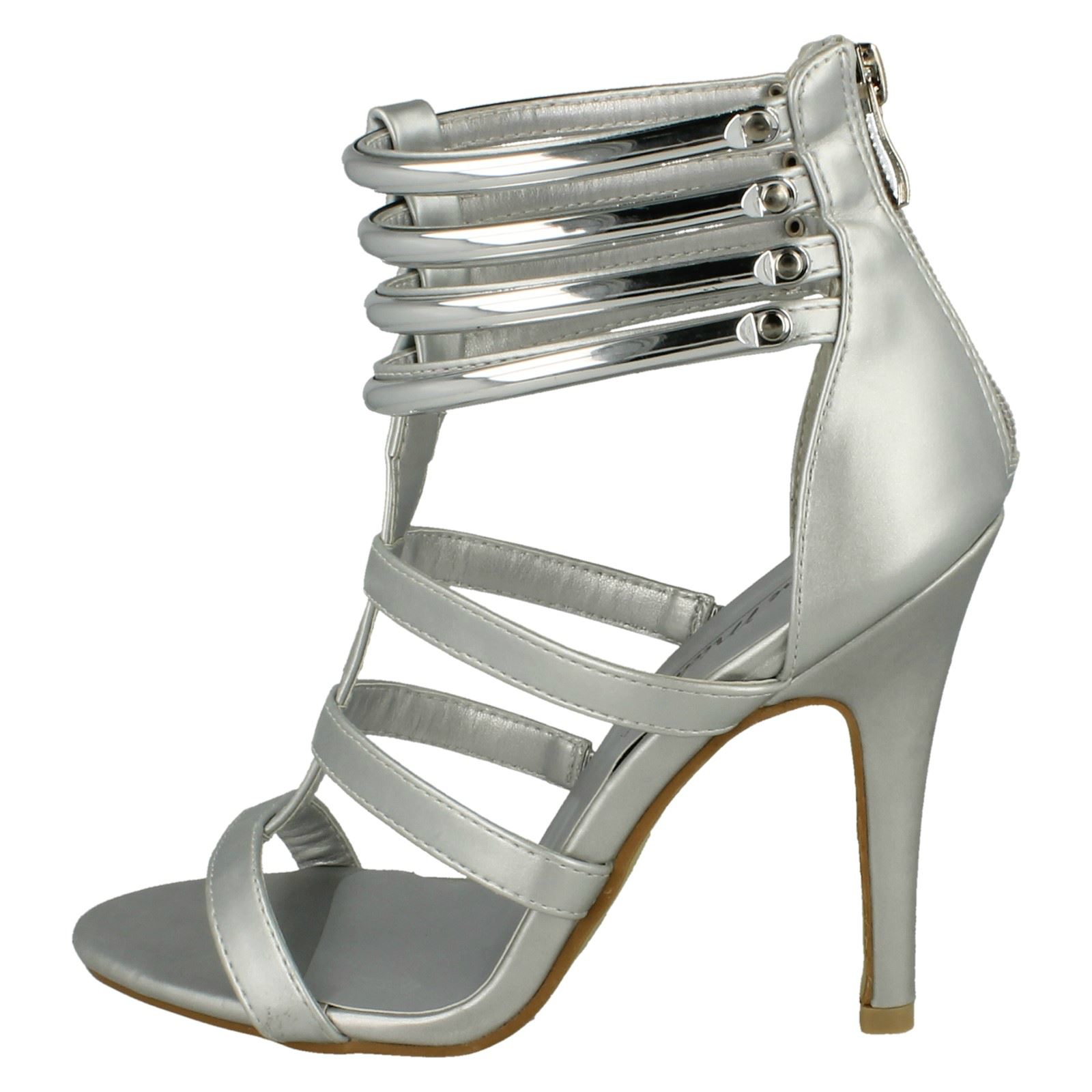 Ladies Anne Michelle Open Toe Heeled Sandals - Picture 24 of 28