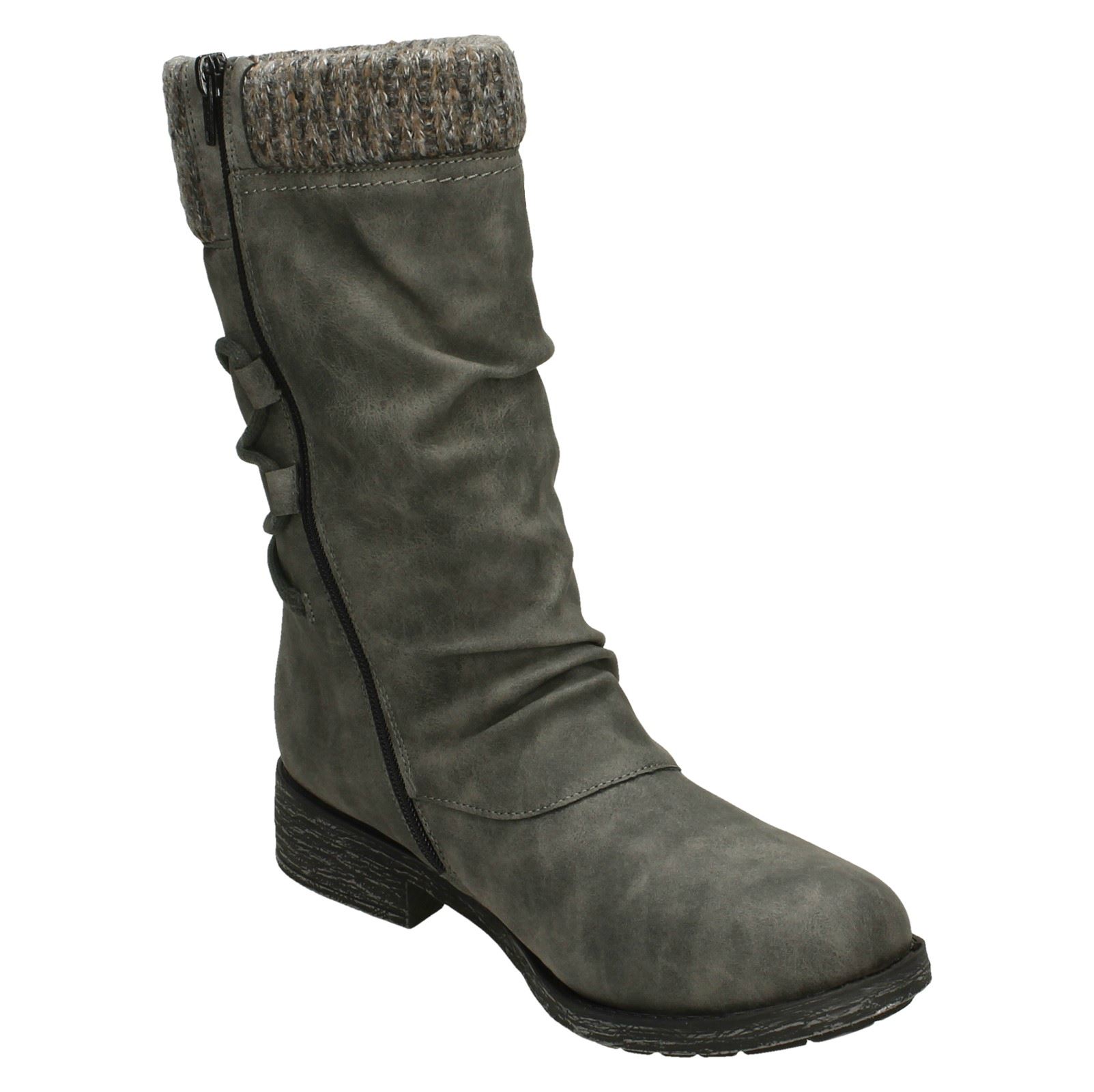 Botas Remonte-Tex informales con cremallera forradas cálidas para dama D8070 - Imagen 21 de 28