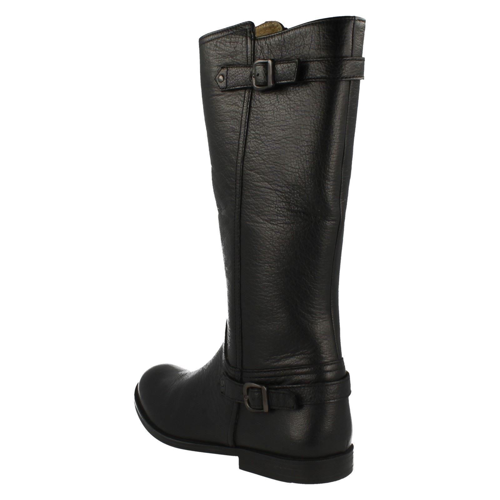 Girls Startrite Flat Knee High Boot with Buckle Details 'Cavaletti' - Picture 8 of 28