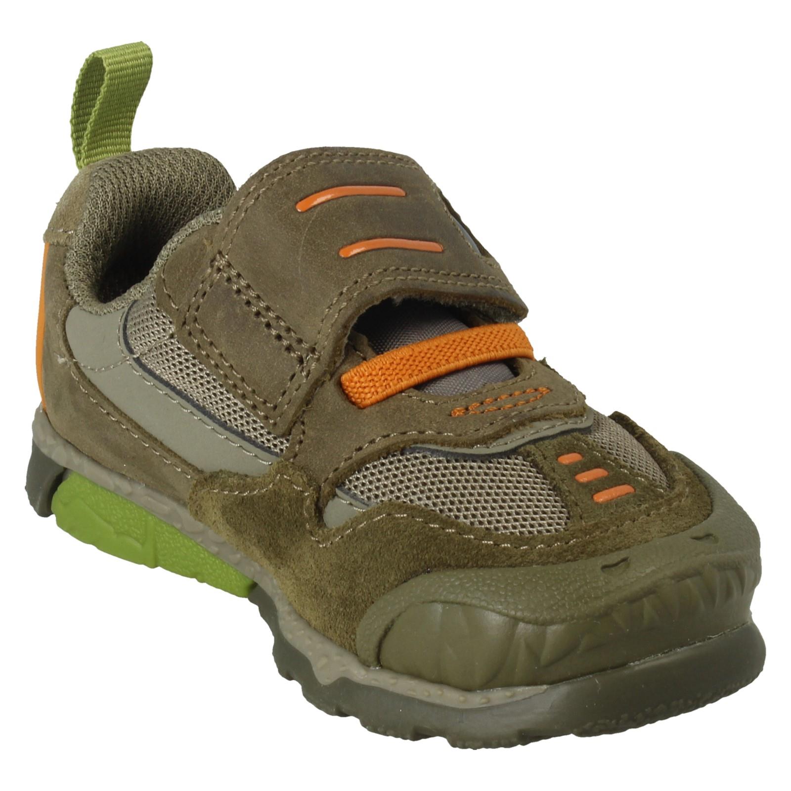 Zapatillas de deporte Clarks Dino Design para niños Steggy2 Ver - Imagen 8 de 10