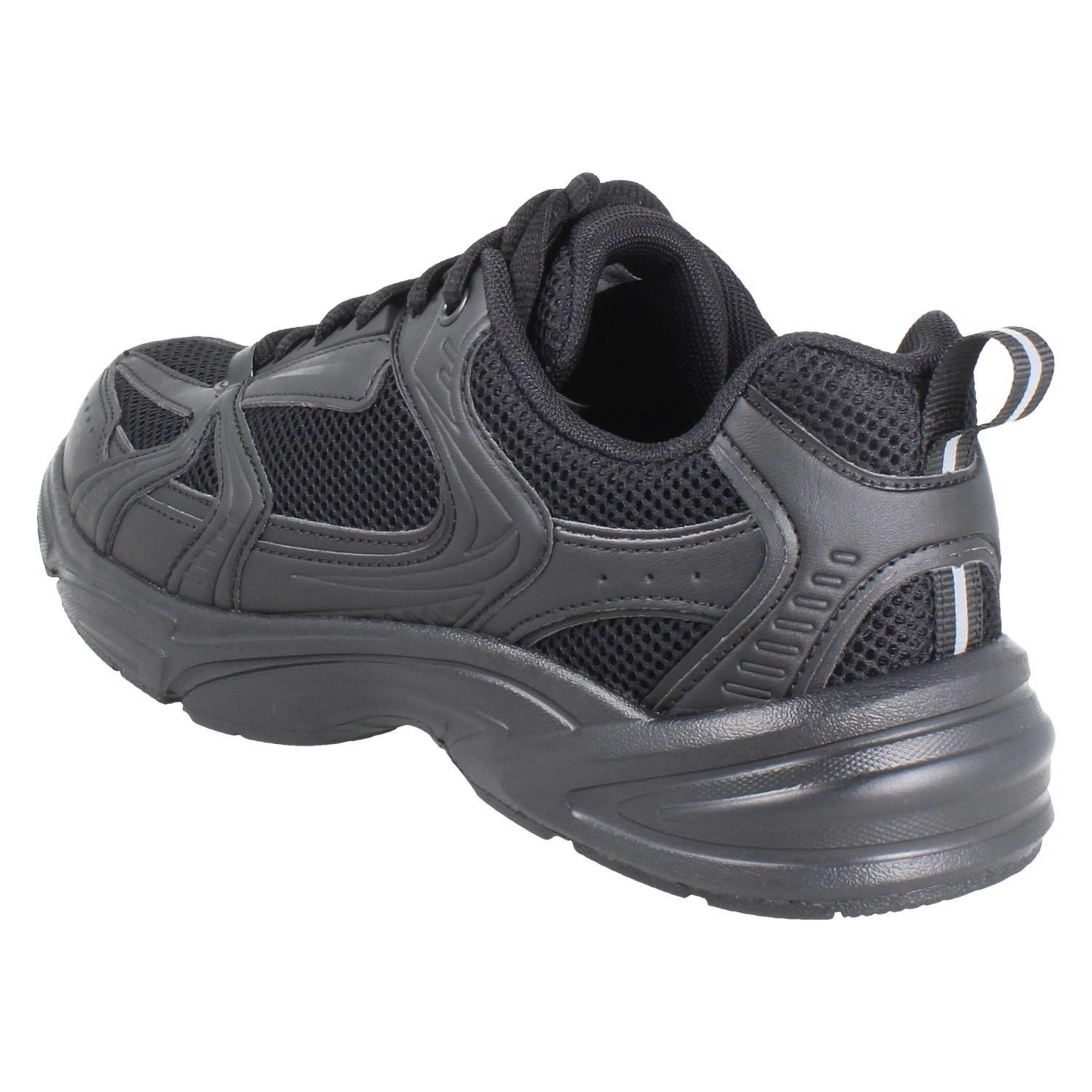 Entrenadores deportivos de malla con cordones acolchados ligeros Clarks para niños Crafton Move Y - Imagen 4 de 19