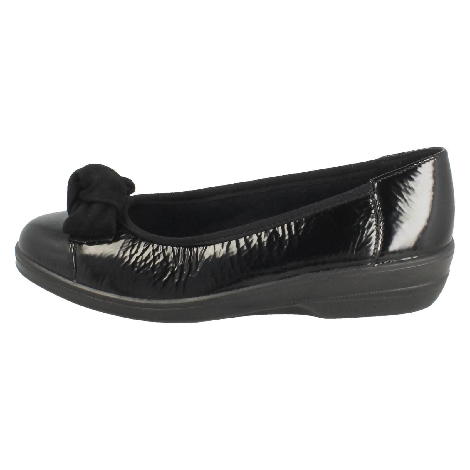 Ladies Padders Slip On Wedge Shoes Orient - Picture 12 of 28