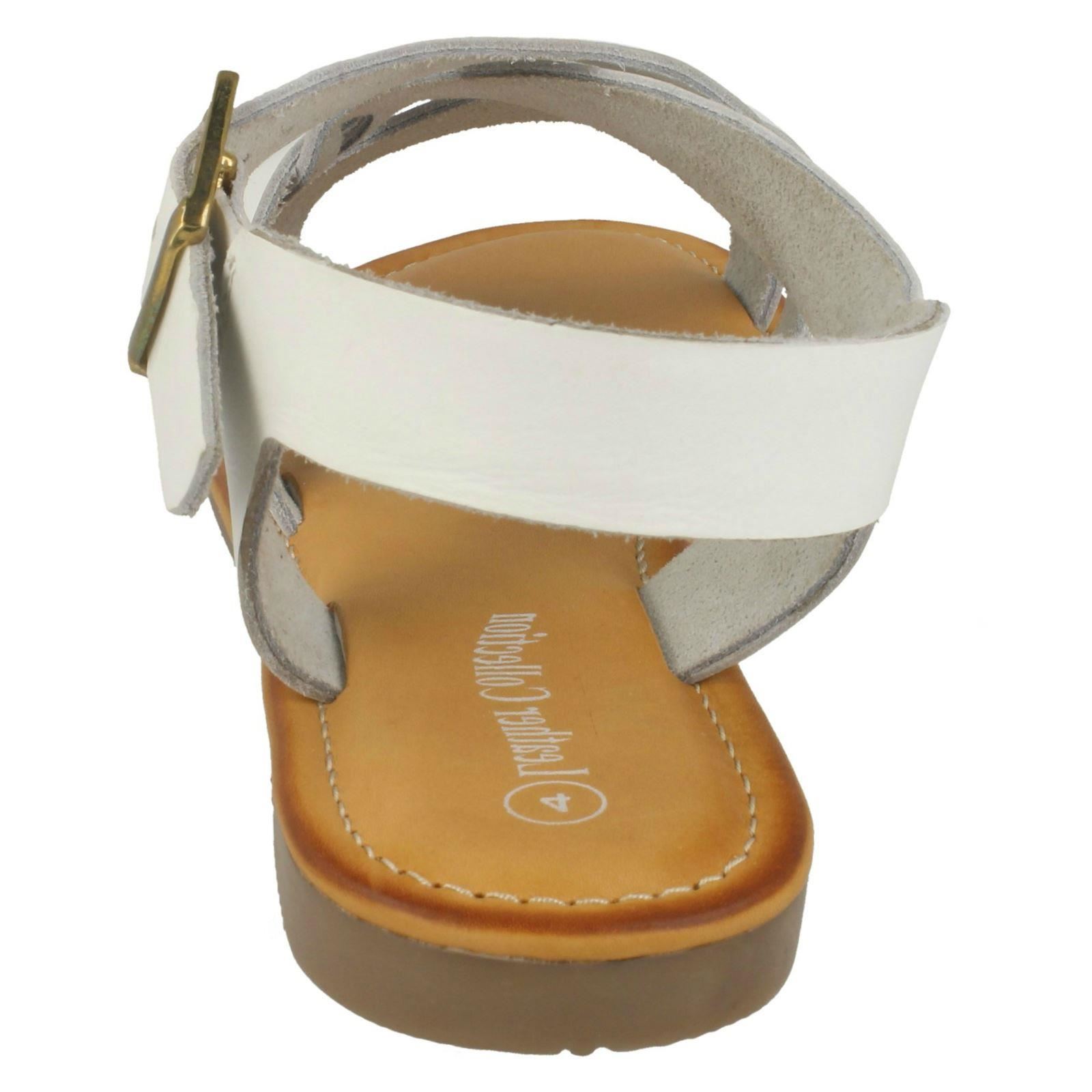 Damen Leather Collection Schnalle Sandalen mit Riemchen - Bild 23 von 28