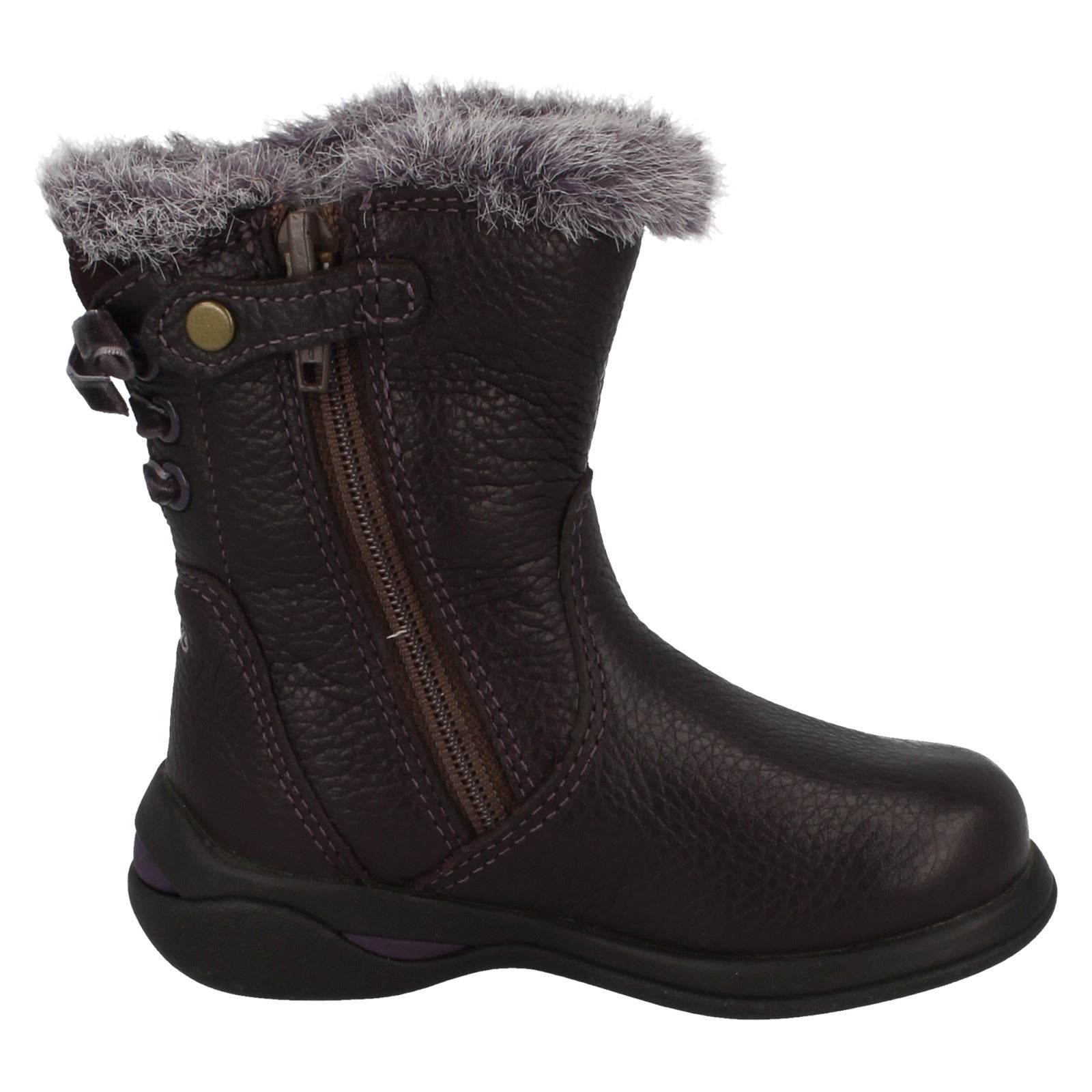Gtx Ciruela Clarks casual Lace chicas Ice púrpura Botas para qRpn6wwO