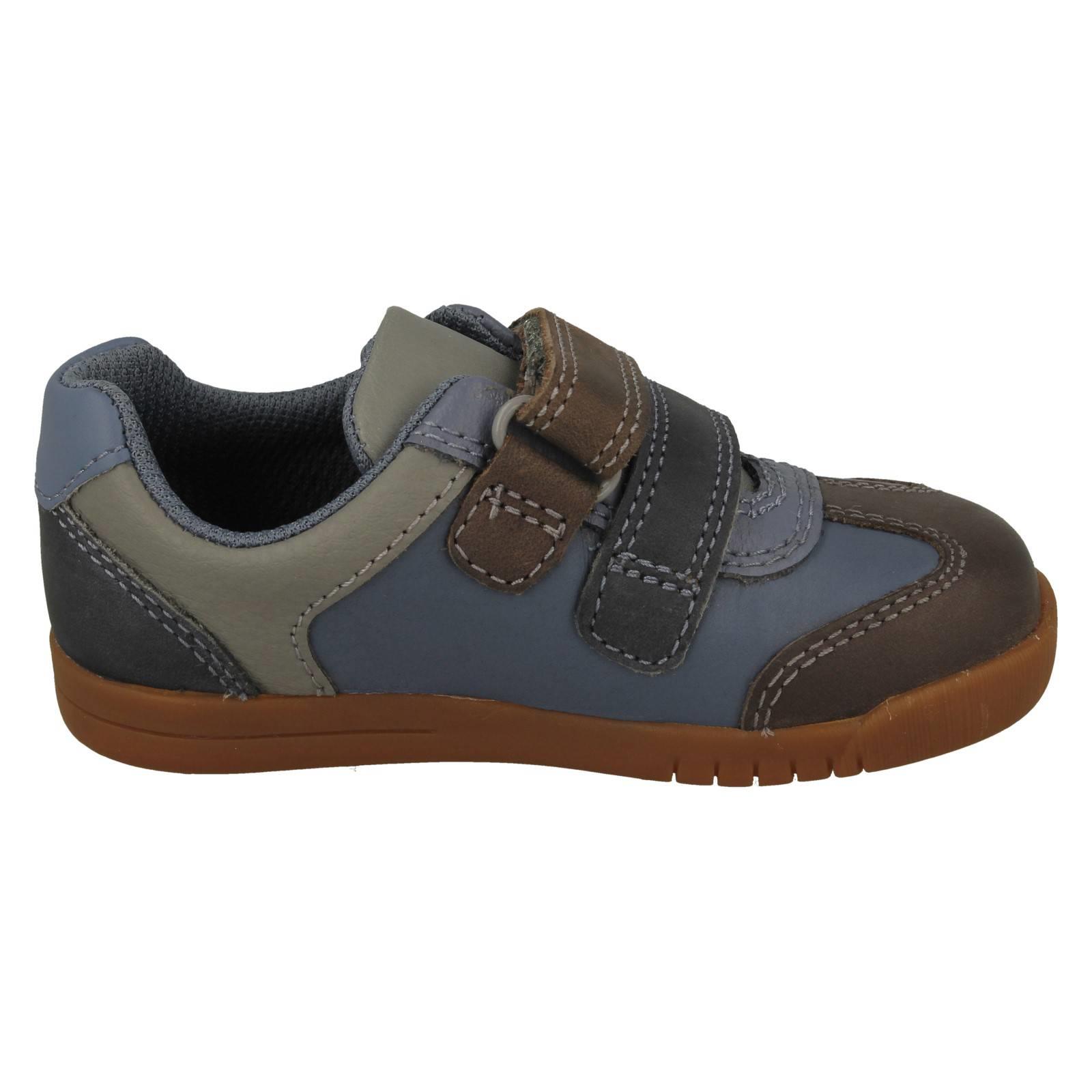 Jungen Clarks Streifendetail Klettverschluss Schuhe "Den Stripe" - Bild 23 von 28