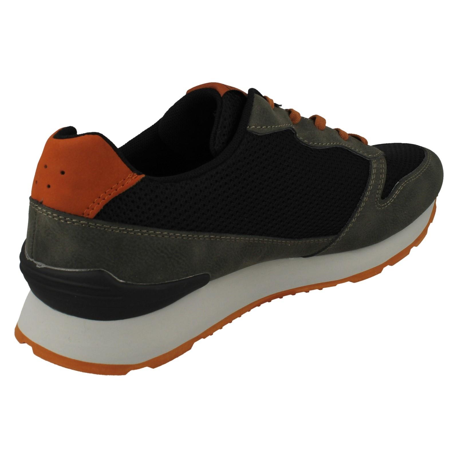 Mens Bugatti Casual Lace Up Logo Detailed Trainers 323-30806-5069 - Picture 6 of 10