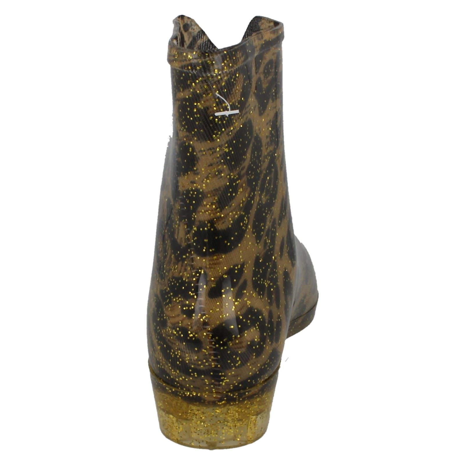 'Botas Wellington' con estampado de leopardo para damas - Imagen 5 de 10