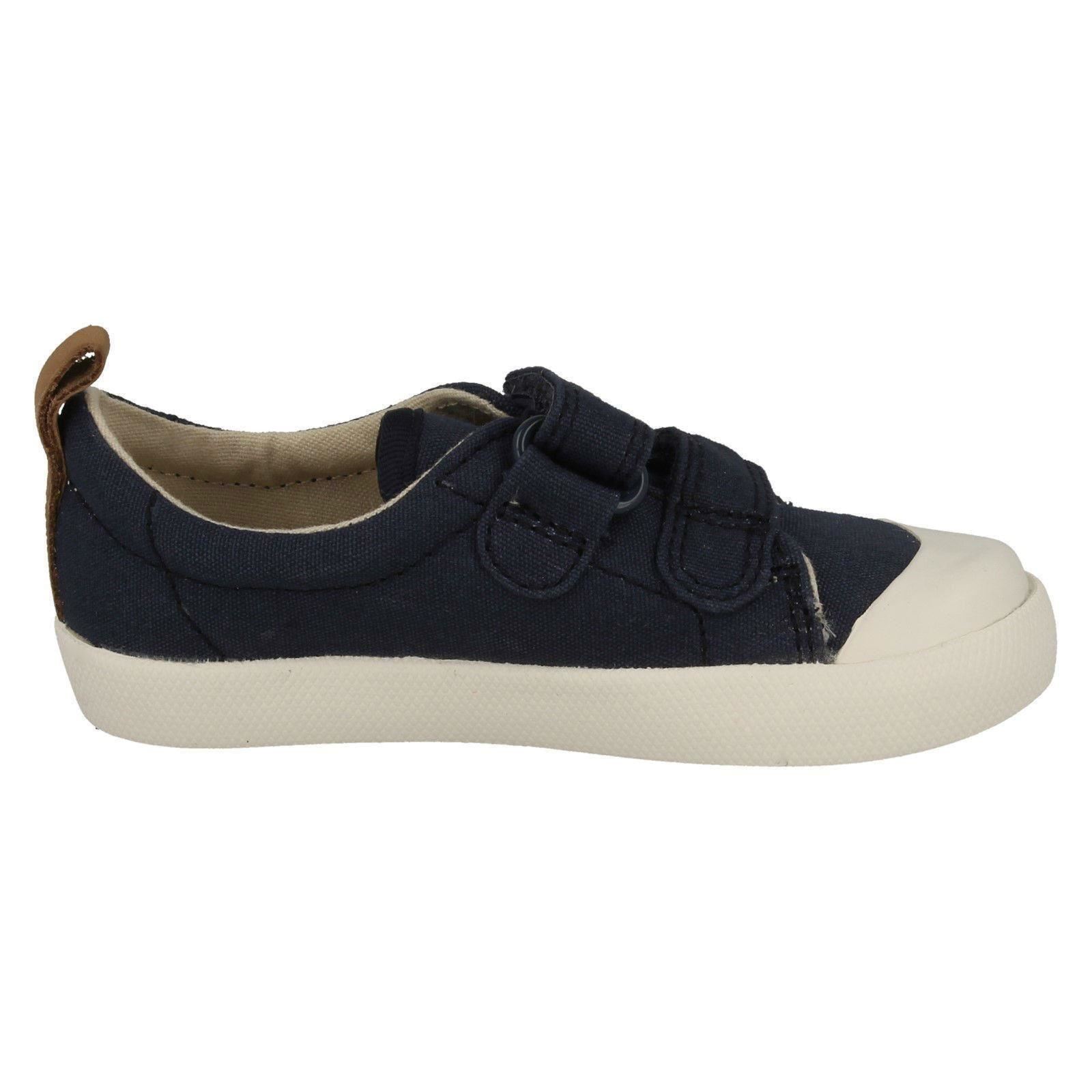Boys Clarks Machine Washable Summer Doodles Halcy High 18 - Picture 8 of 10