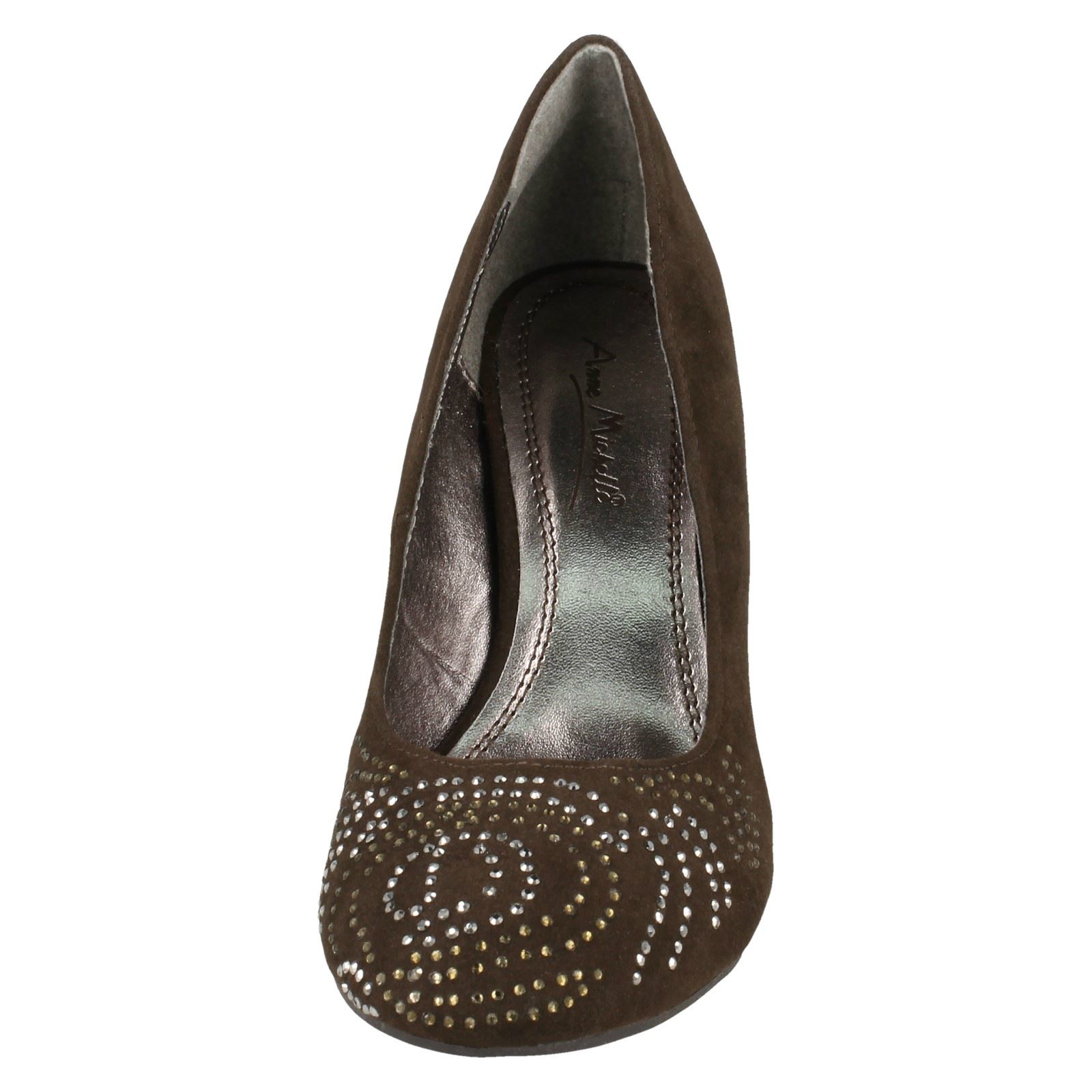 Zapatos de corte para dama Anne Michelle con patrón de diamante - Imagen 12 de 36