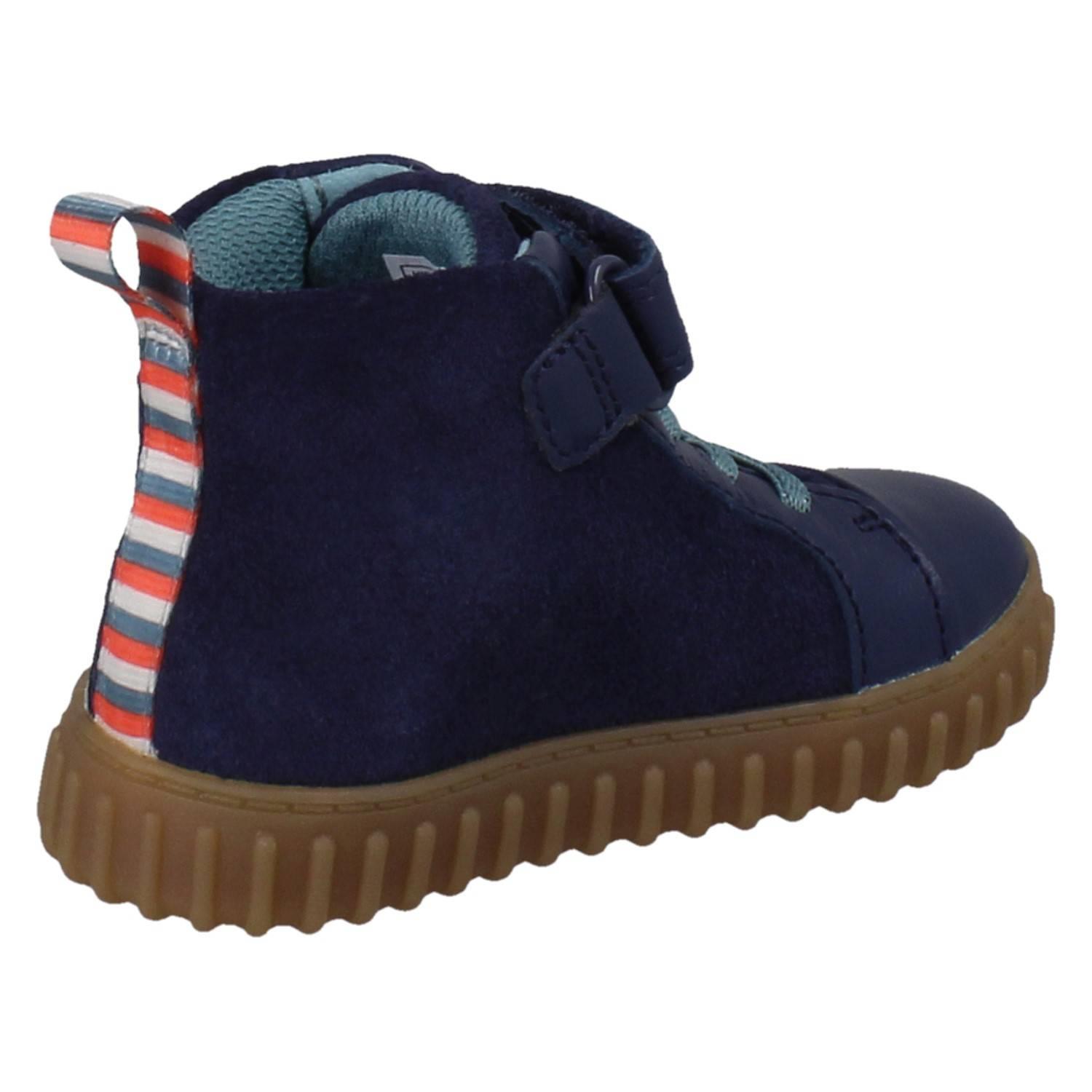 Jungen Clarks Elastische Spitze Kuschelig Bär Face Leather Stiefeletten Cove Art - Picture 6 of 10