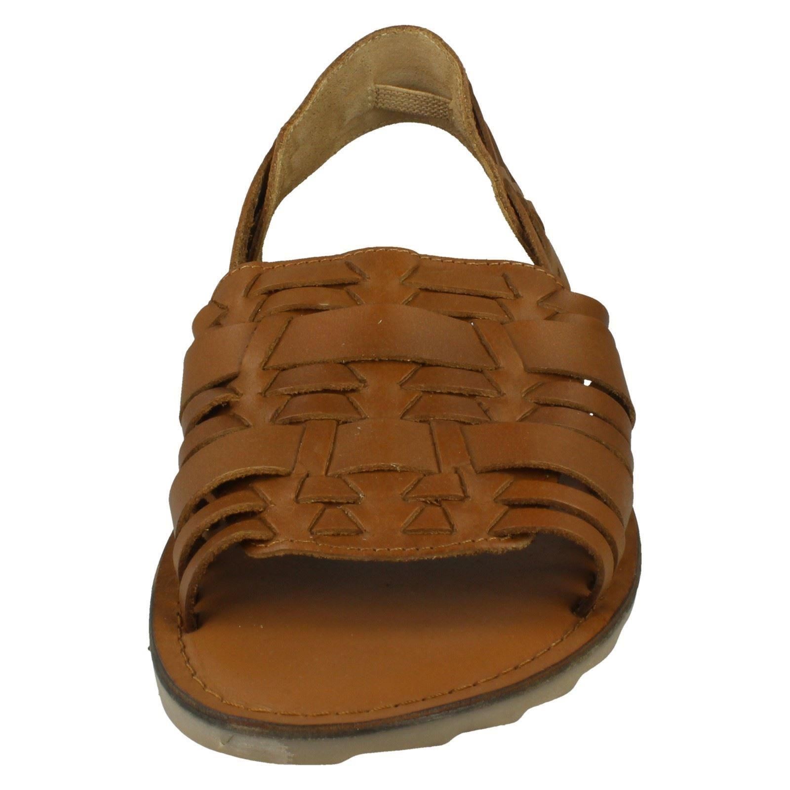 Mens Leather Collection Slingback Sandals - Picture 18 of 19