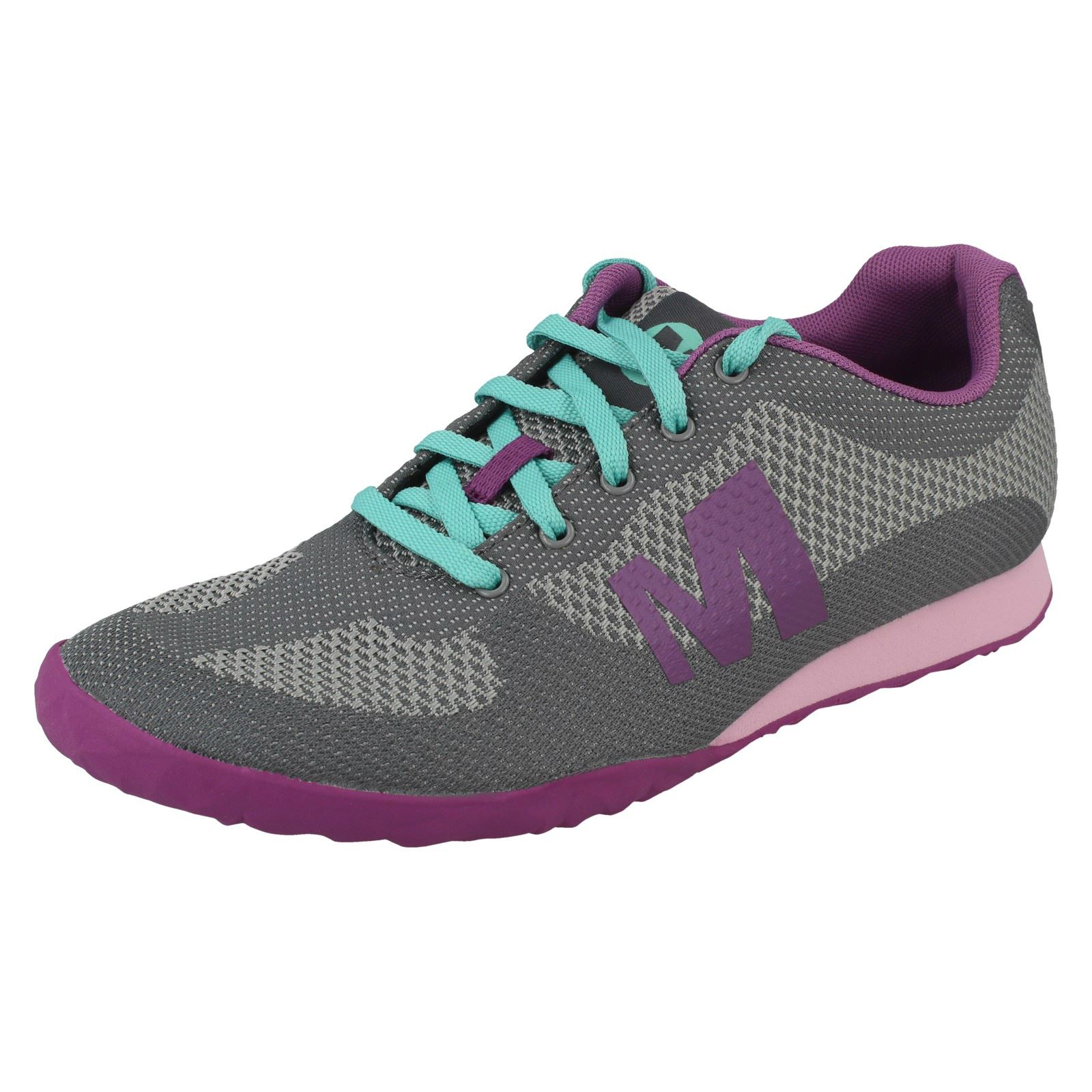 Merrell Ladies Lace Up Trainers - Civet - Picture 11 of 28
