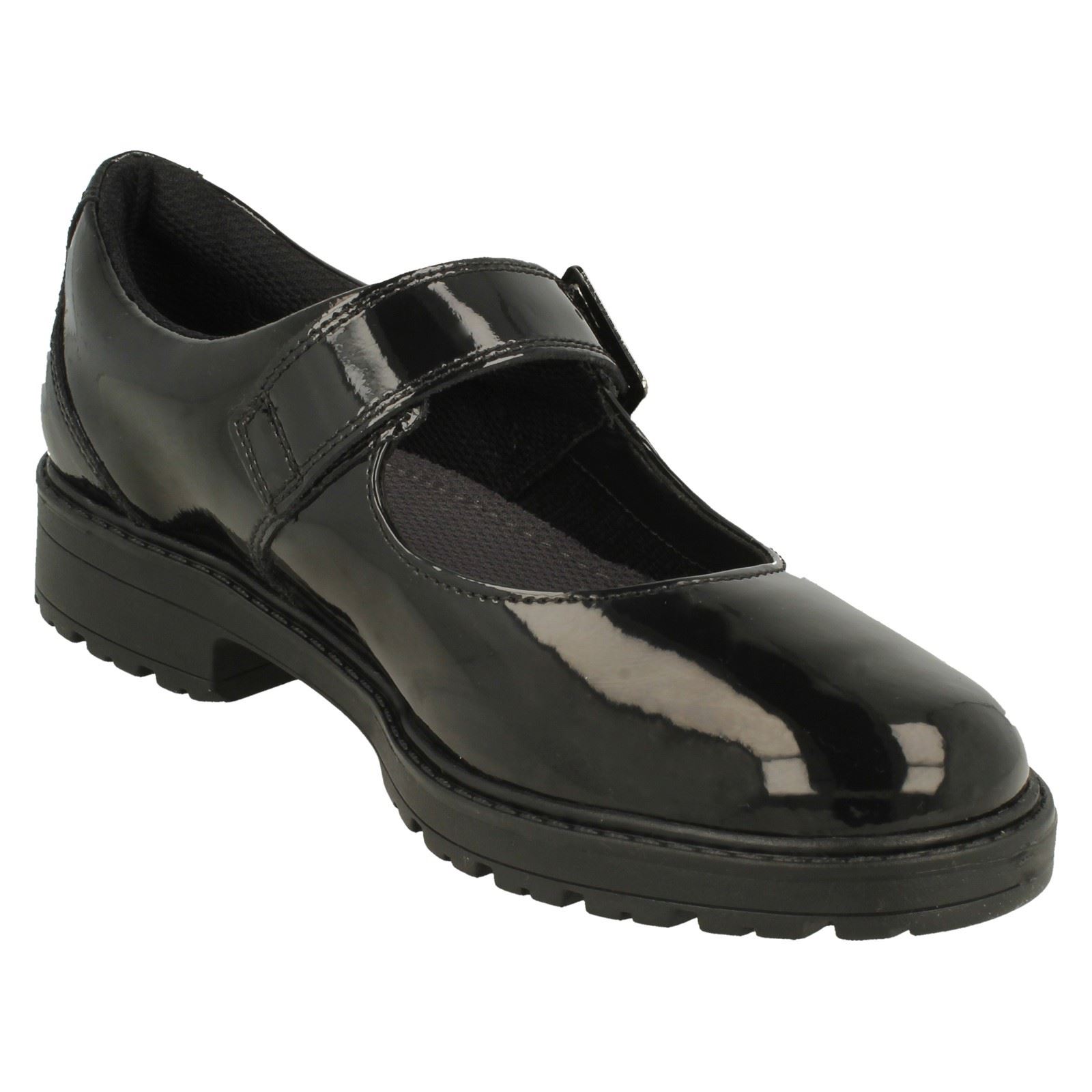Girls Clarks Smart Mary Jane Style Shoes Loxham Walk Y - Picture 17 of 19
