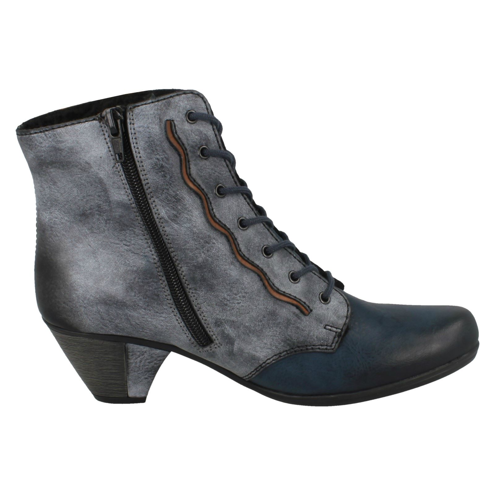 Damas Rieker Rieker Rieker botas acordonadas al Tobillo fba7a5 Damas Rieker Rieker Rieker botas acordonadas al Tobillo fba7a5