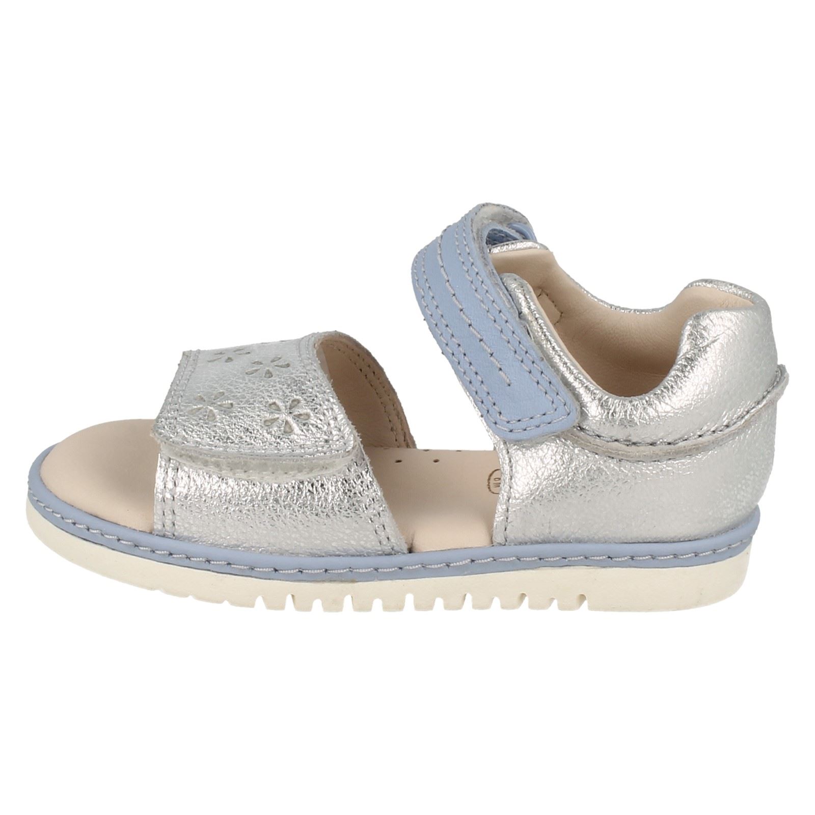 Clarks Girls Summer 'tika Sandals Infant Silver Ice' TfwHgxOq