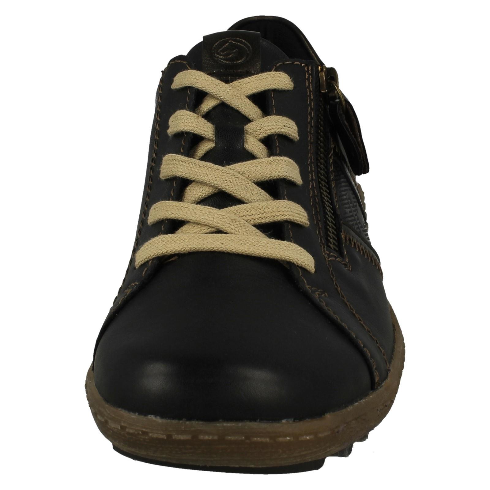 Zapatos informales para damas Remonte con cremallera detallados R1426 - Imagen 9 de 55