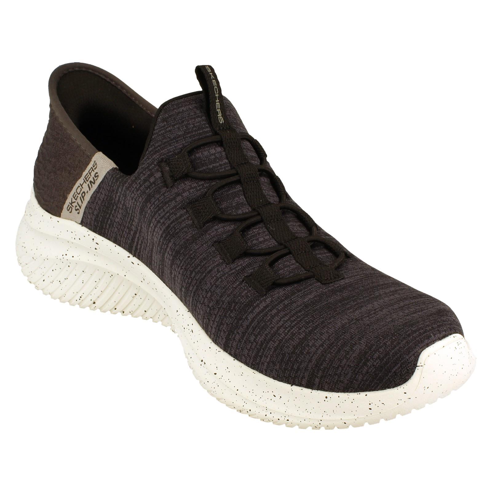 Herren Skechers Textil Memory Foam freihändig Slipper Freizeit Sneaker sofort - Bild 9 von 21
