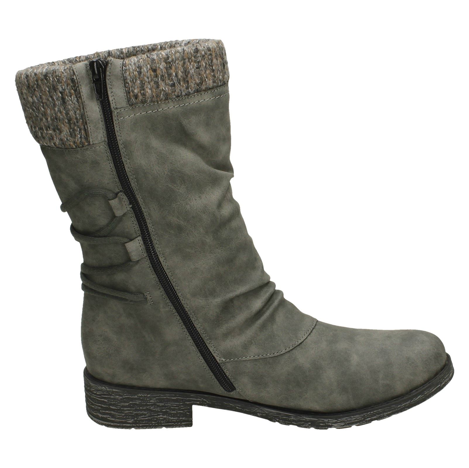 Botas Remonte-Tex informales con cremallera forradas cálidas para dama D8070 - Imagen 25 de 28