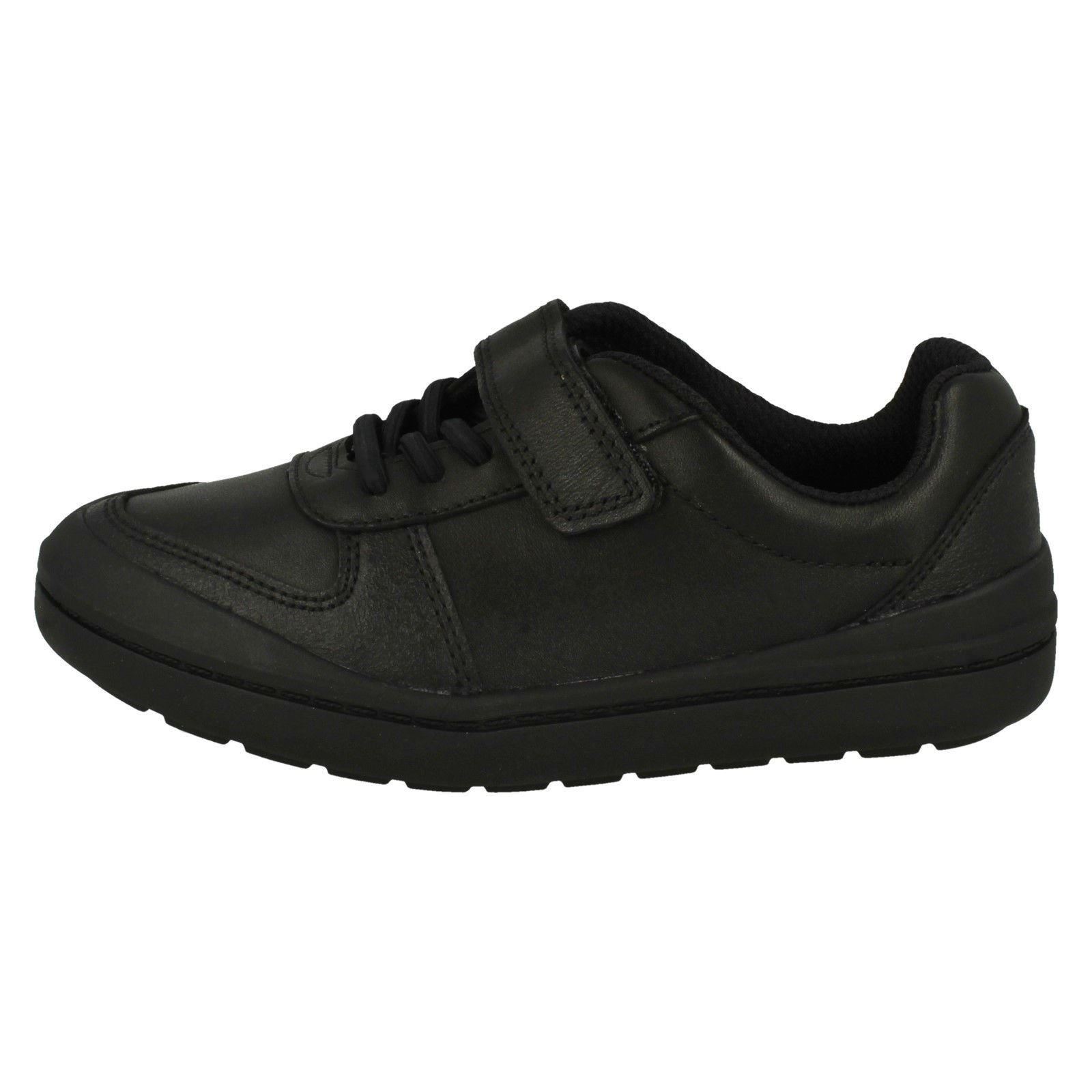 Boys Clarks Smart School Shoes Rock Verve K - Picture 4 of 10