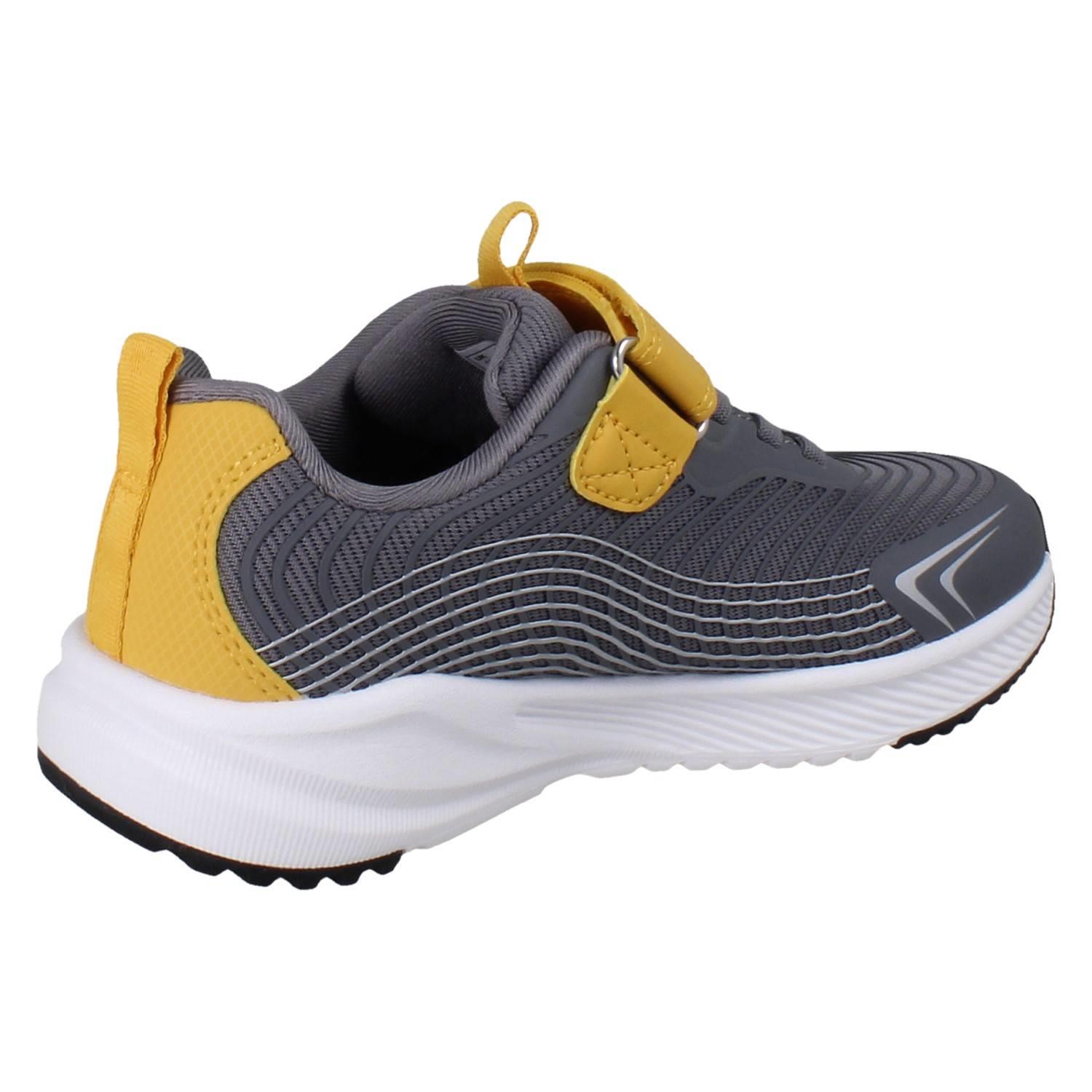 Kids Clarks Padded Textile Breathable Lightweight Sports Trainers *Deyes Dash* - Picture 15 of 64