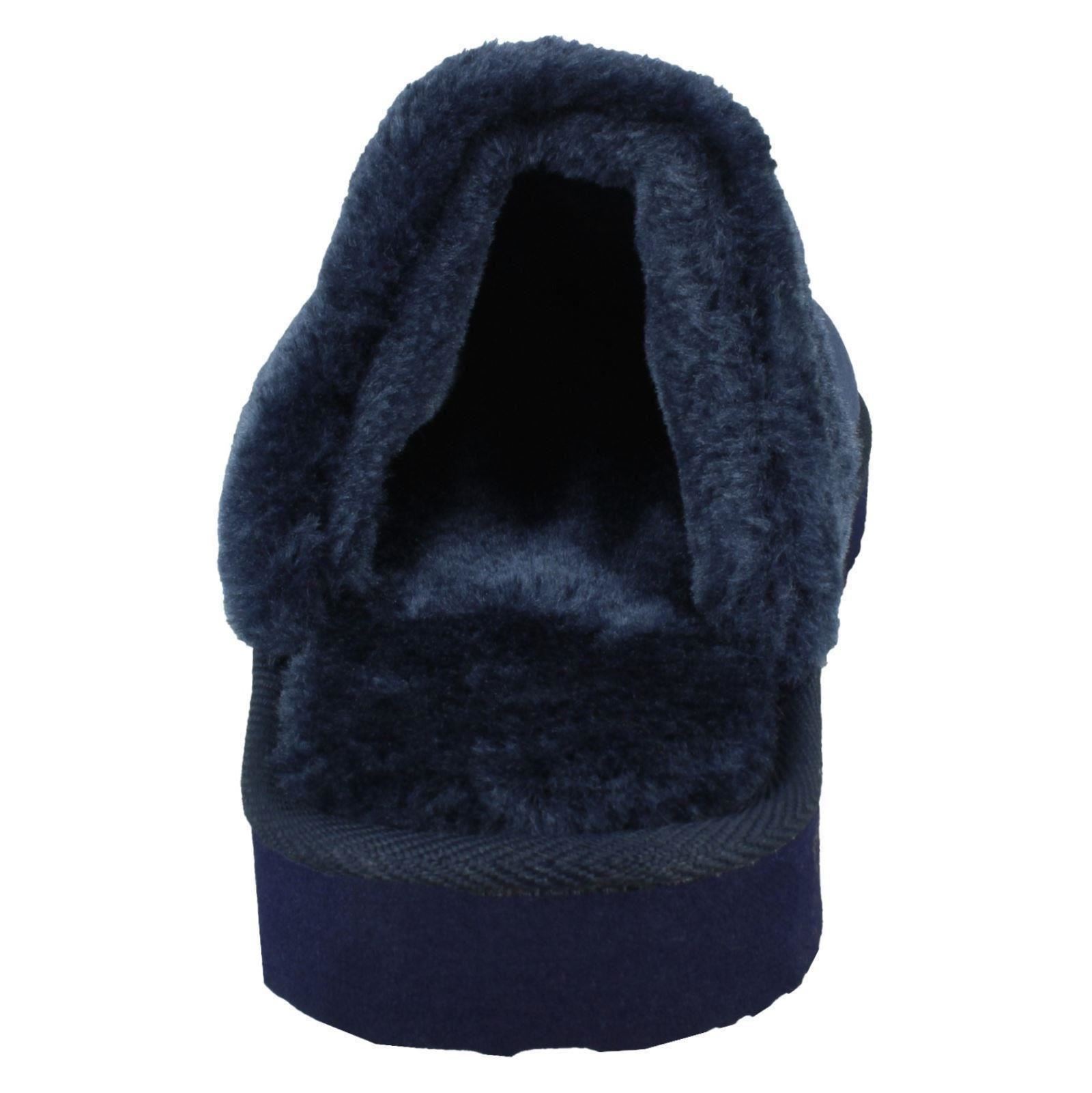 Ladies Spot On Mule Slippers - Picture 13 of 19